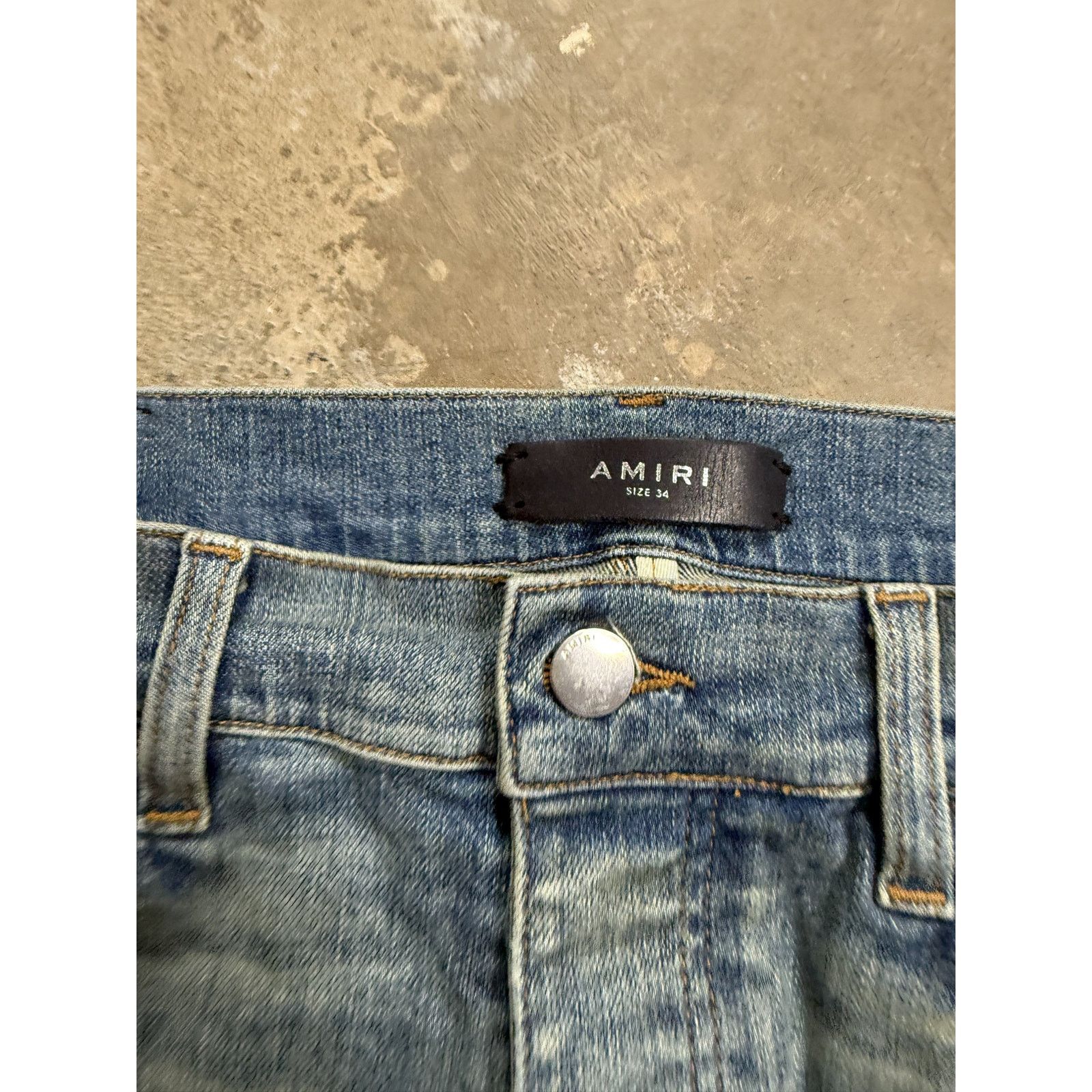 Amiri Amiri Plain Thrasher Vintage Wash Used 34 Size US 34 / EU 50 - 2 Thumbnail