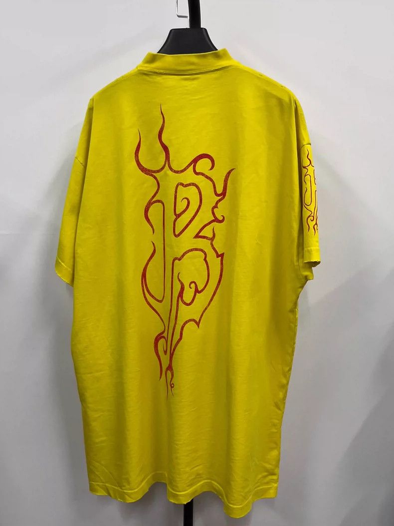 Balenciaga Balenciaga Monogrammed crewneck short sleeves 2505-Nextarro Size US M / EU 48-50 / 2 - 2 Thumbnail