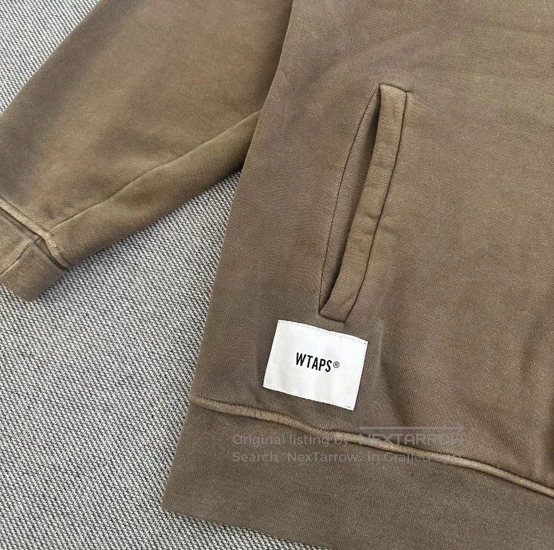 Wtaps WTAPS Hooded Sweatshirt in Unique Finish. Size US S / EU 44-46 / 1 - 3 Thumbnail
