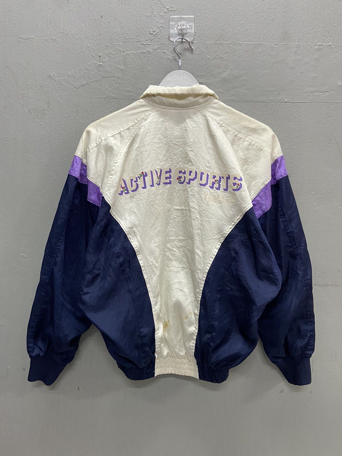 Japanese Brand VINTAGE YAMAHA ACTIVE SPORT LIGHT JACKET Size US L / EU 52-54 / 3 - 3 Thumbnail