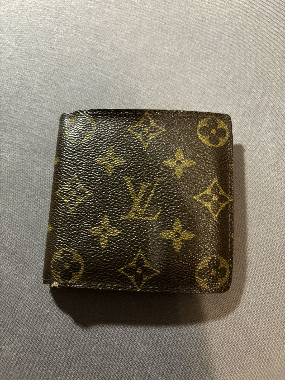 image of Louis Vuitton Monogram Vintage Wallet in Brown, Men's