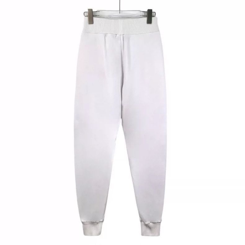 Fendi Fendi Logo Casual Jogger Pants in White Size 39" - 2 Thumbnail
