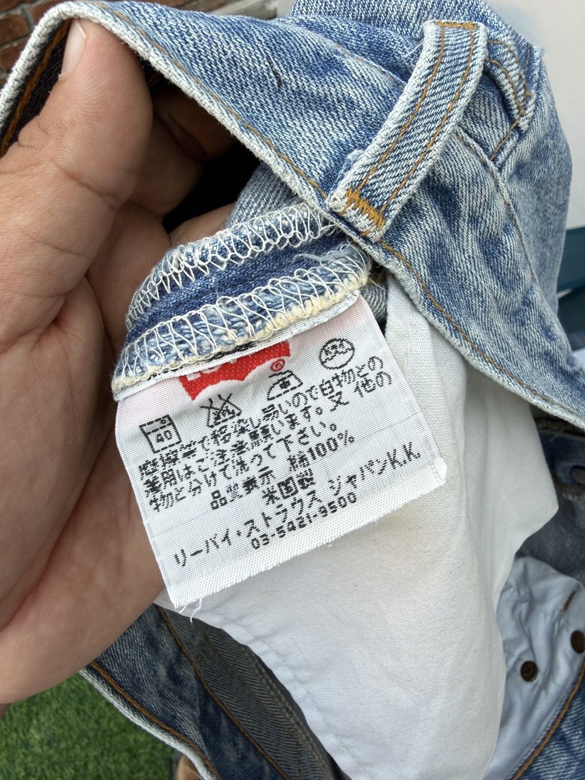 Levi's Vintage Clothing W32x30 Vintage levi’s 501 90s made in USA faded Size US 32 / EU 48 - 6 Thumbnail