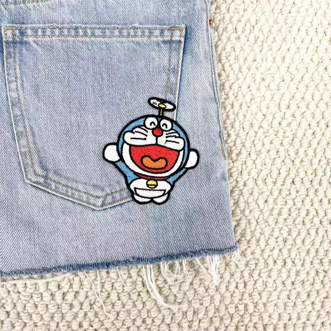 Gucci 【Gucci x Doraemon】Gucci collaboration denim shorts Size 23" - 3 Thumbnail