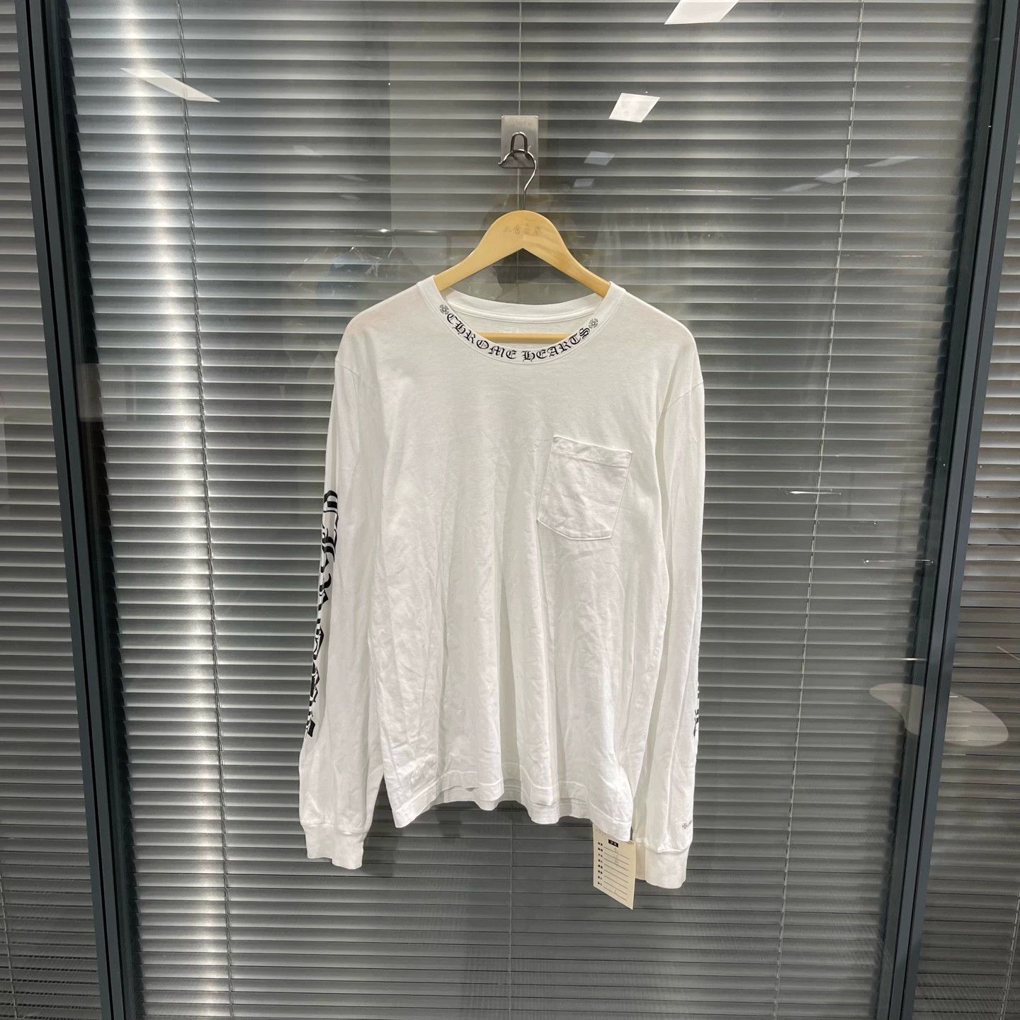 Chrome Hearts Chrome Hearts Sanskrit Neck & Arm Lettering Long Sleeve L Size US L / EU 52-54 / 3 - 1 Thumbnail