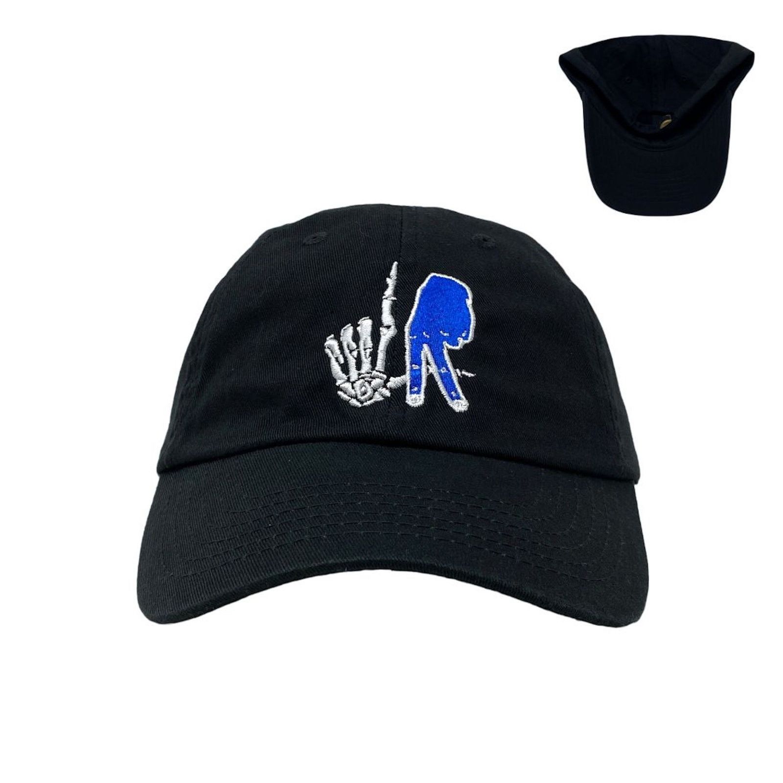 Other Los Angeles Bone Blue Hand Dad Hat Size ONE SIZE - 1 Thumbnail
