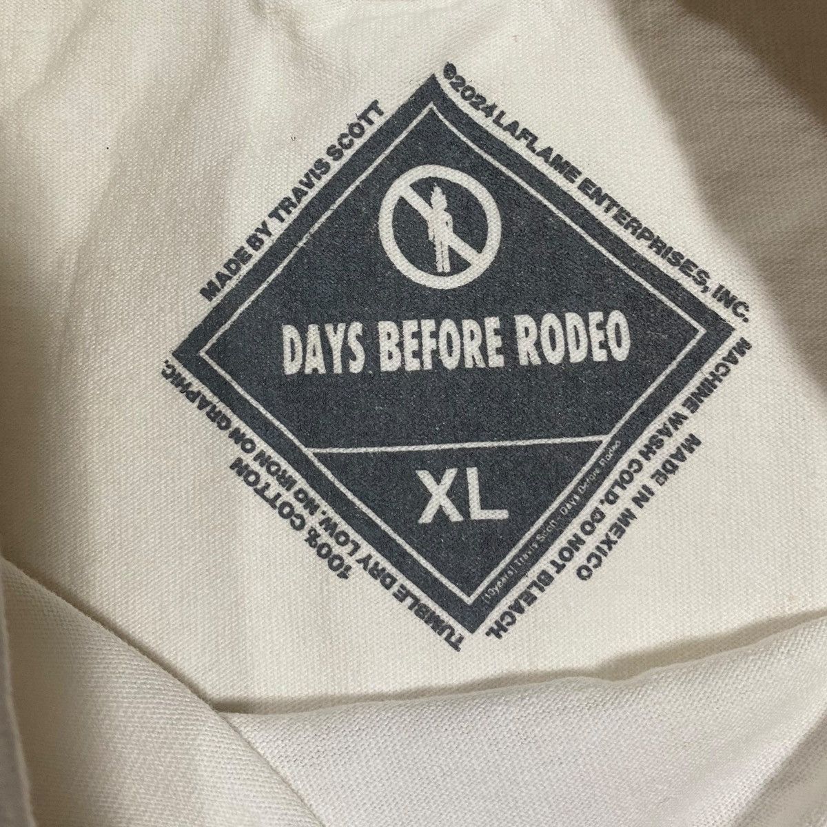 Sp5der × Travis Scott Travis Scott X Sp5der Days Before Rodeo Tee 2 Size US XL / EU 56 / 4 - 4 Thumbnail