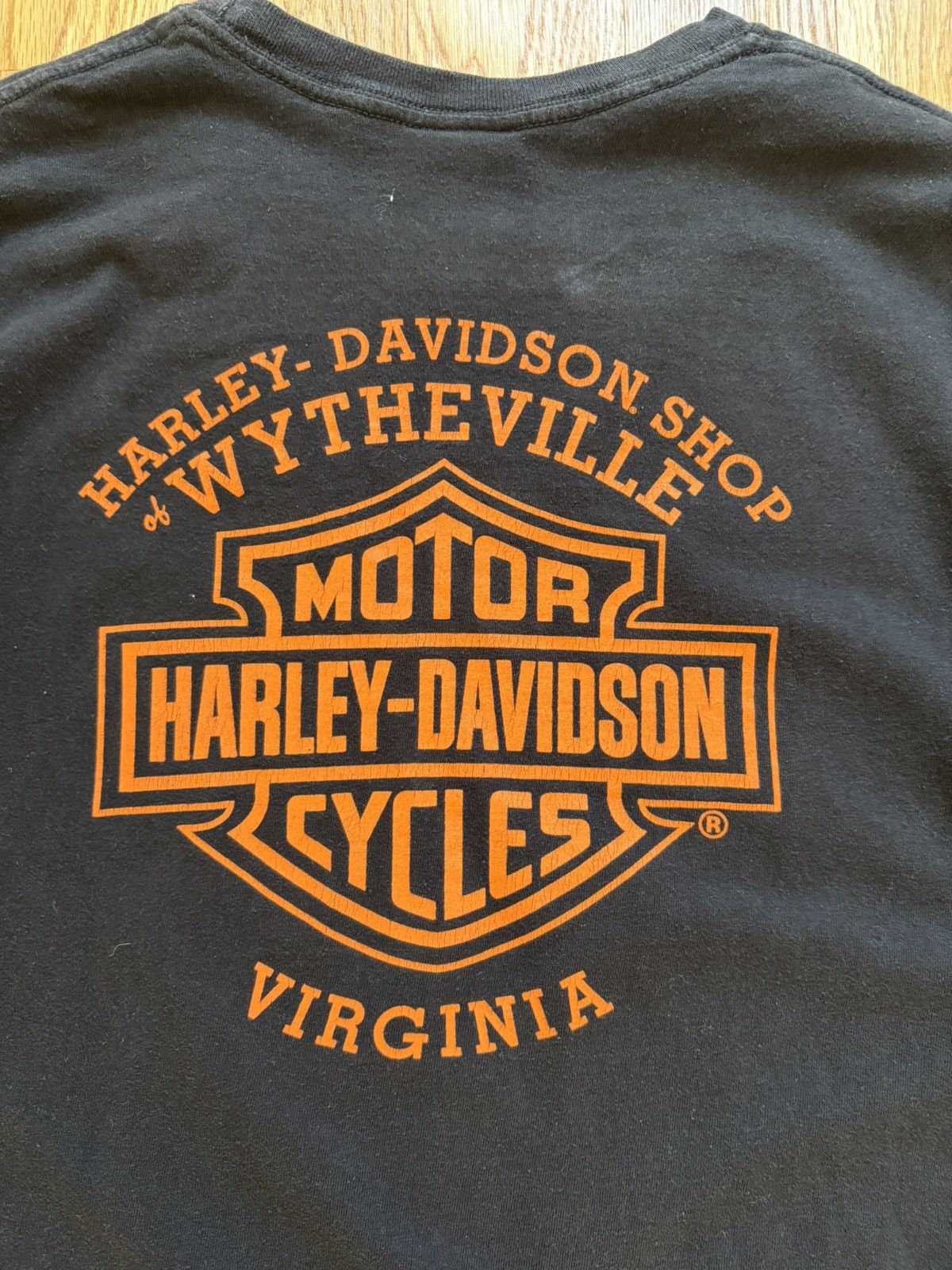 Harley Davidson Harley Davidson Vintage 90s Flaming Eagles Graphic Tee XL Size US XL / EU 56 / 4 - 12 Thumbnail