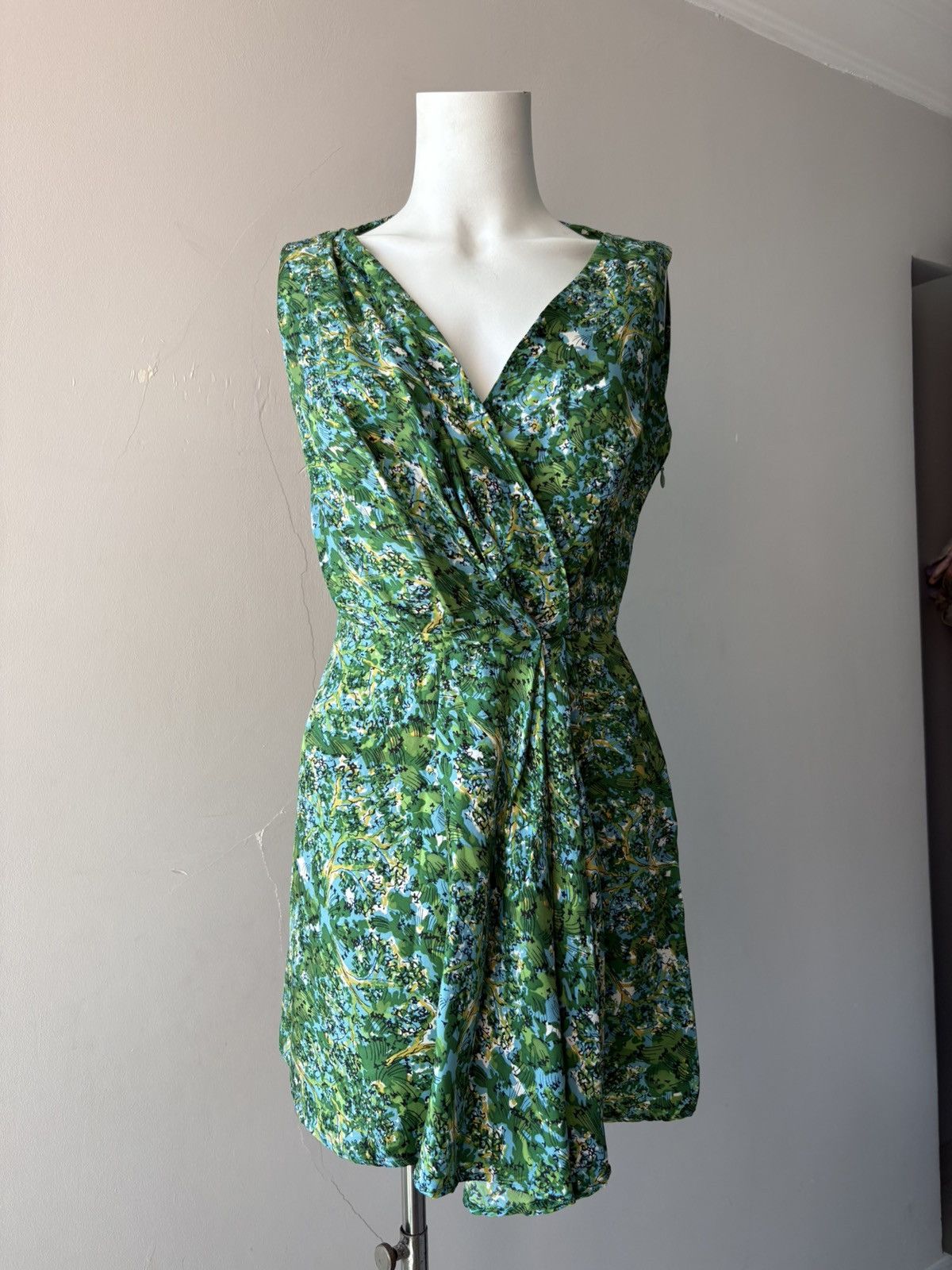 Vintage Machka silk dress Size S / US 4 / IT 40 - 8 Thumbnail