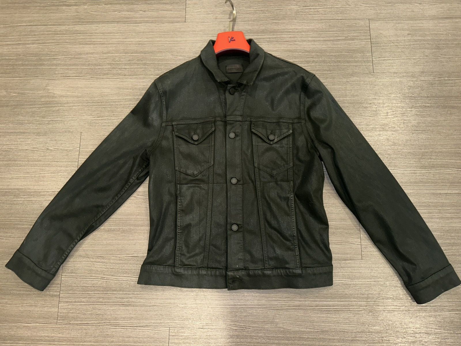 MONFRERE Coated denim jacket Size US XL / EU 56 / 4 - 1 Thumbnail