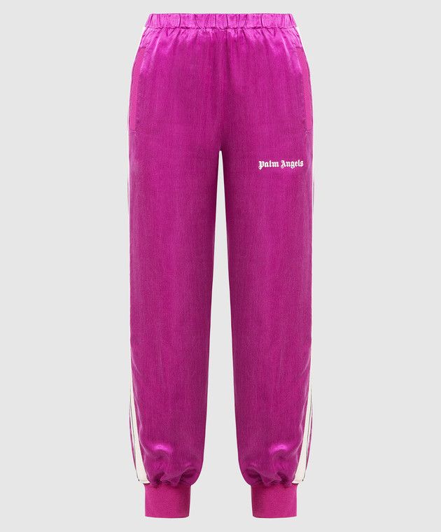 Palm Angels o1y1125 Jogger in Mauve Size 27" / US 4 / IT 40 - 1 Thumbnail