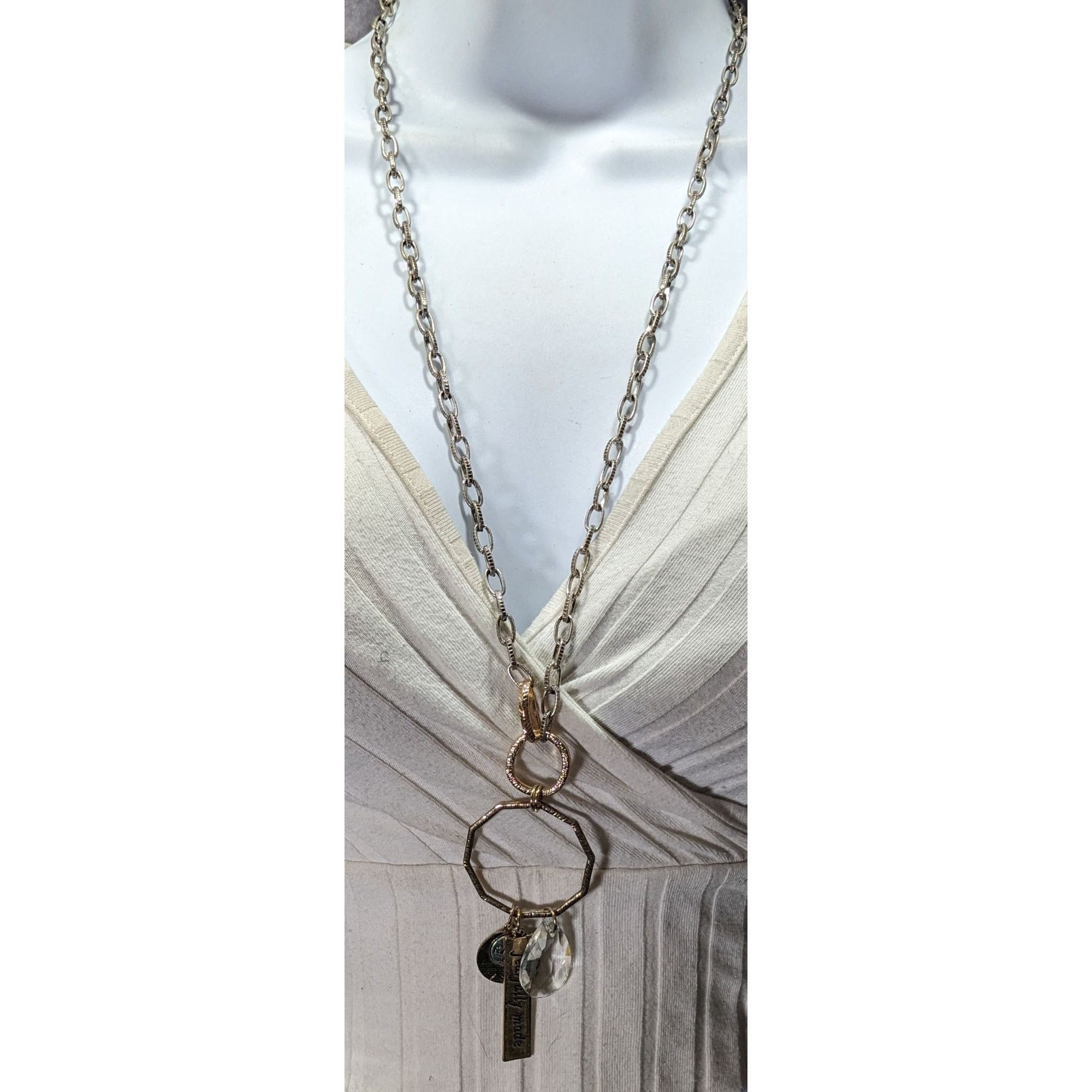 Other C Est 1946 Fearfully Made Cluster Charm Pendant Necklace Size ONE SIZE - 2 Thumbnail