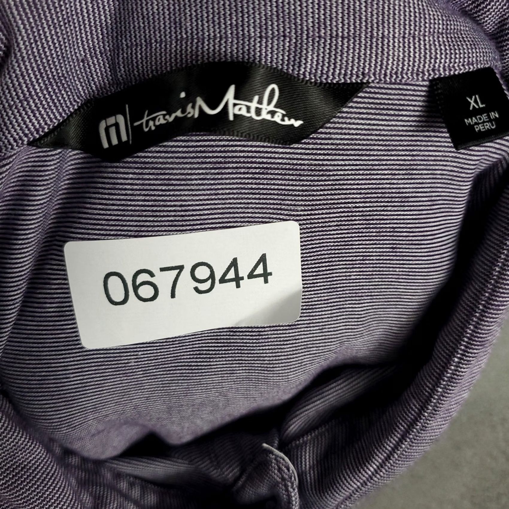 TravisMathew Travis Mathew Polo Shirt Mens XL Purple Golf Casual Short Sleeve Shirt Size US XL / EU 56 / 4 - 6 Thumbnail