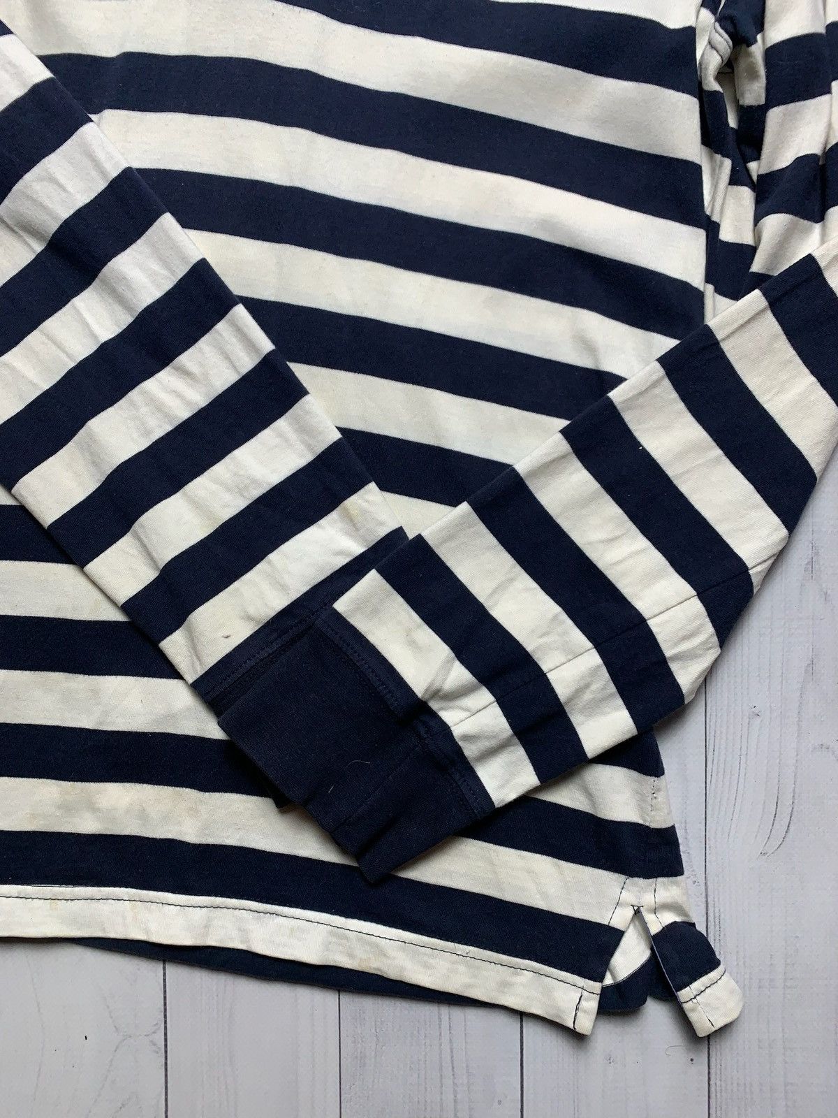 Paul & Shark × Vintage Vintage Paul Shark striped jersey rugby size M/L Size US M / EU 48-50 / 2 - 6 Thumbnail