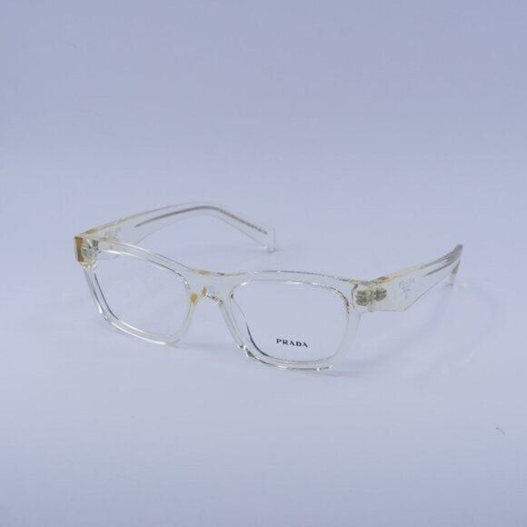 Prada Prada PRB01V 19X1O1 Eyeglasses Pale Gold Plated 54mm Cat Eye Size ONE SIZE - 1 Thumbnail