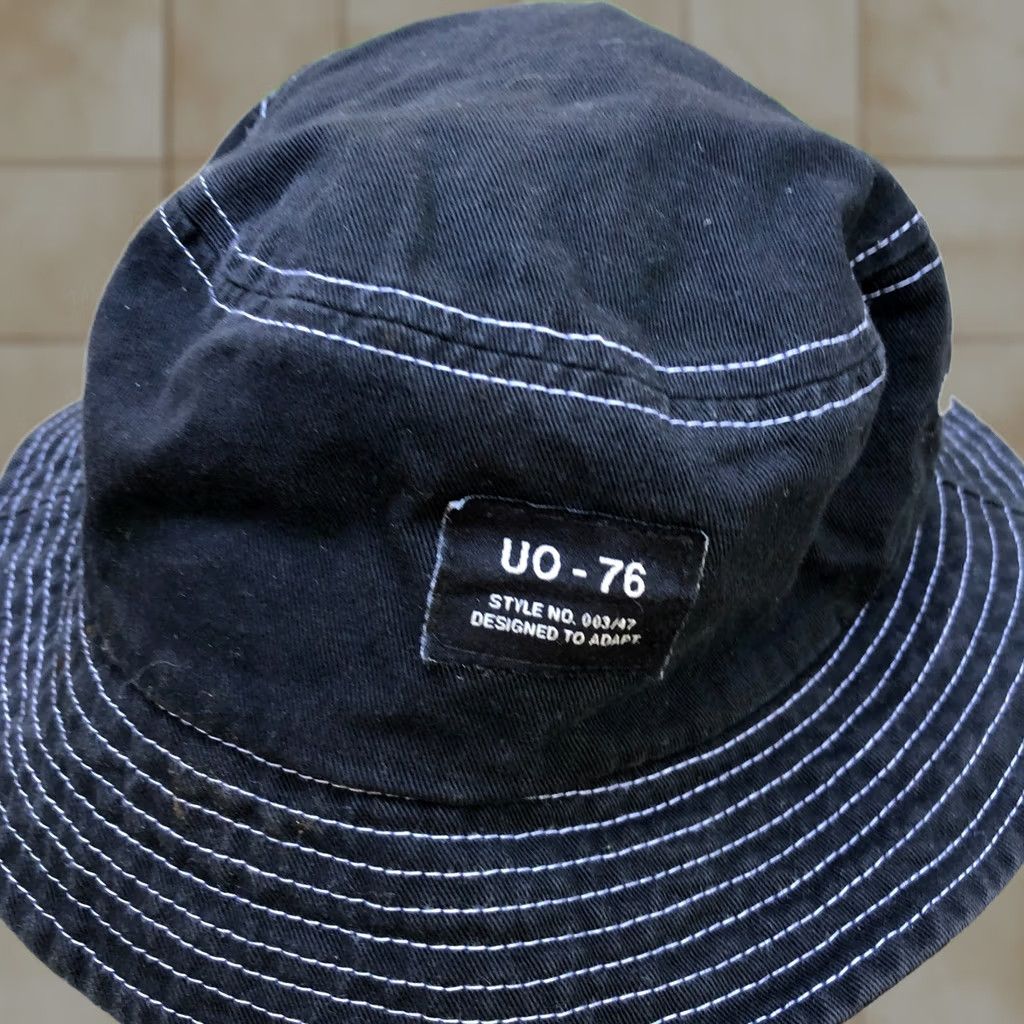 Reason REASON CLOTHING Bucket Hat Men Black One Size Packable Cotton UO-76 Size ONE SIZE - 1 Thumbnail