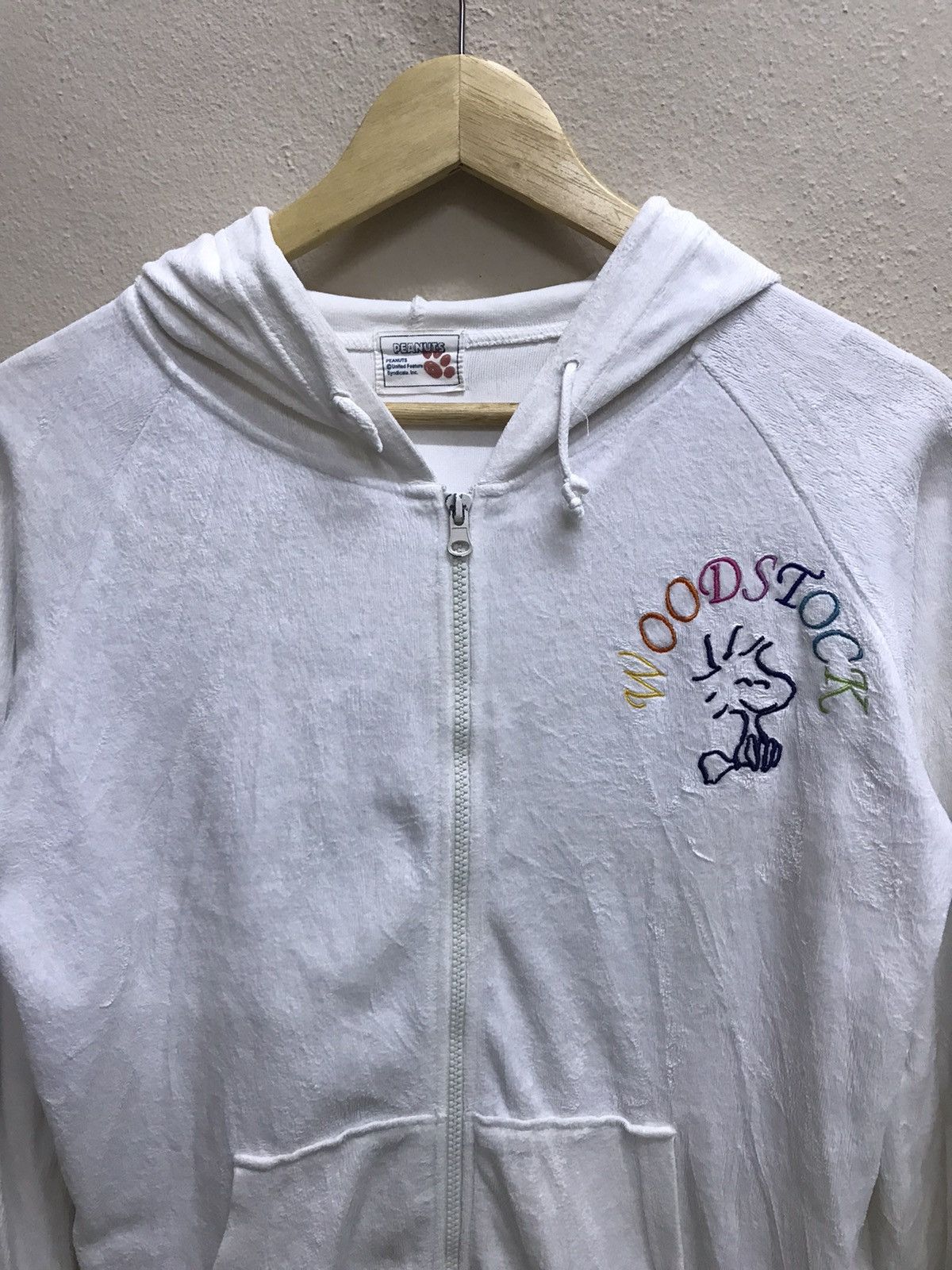 Cartoon Network Vintage 90s Peanuts Woodstock Fleece Sweater Hoodie Size US S / EU 44-46 / 1 - 4 Thumbnail