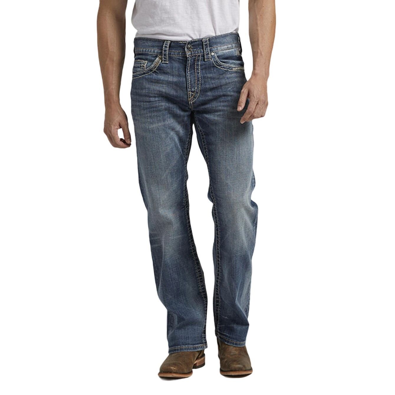 Silver Jeans Co. Silver Jeans Co. Zac Relaxed Fit Straight Leg Jeans Size US 36 / EU 52 - 1 Thumbnail