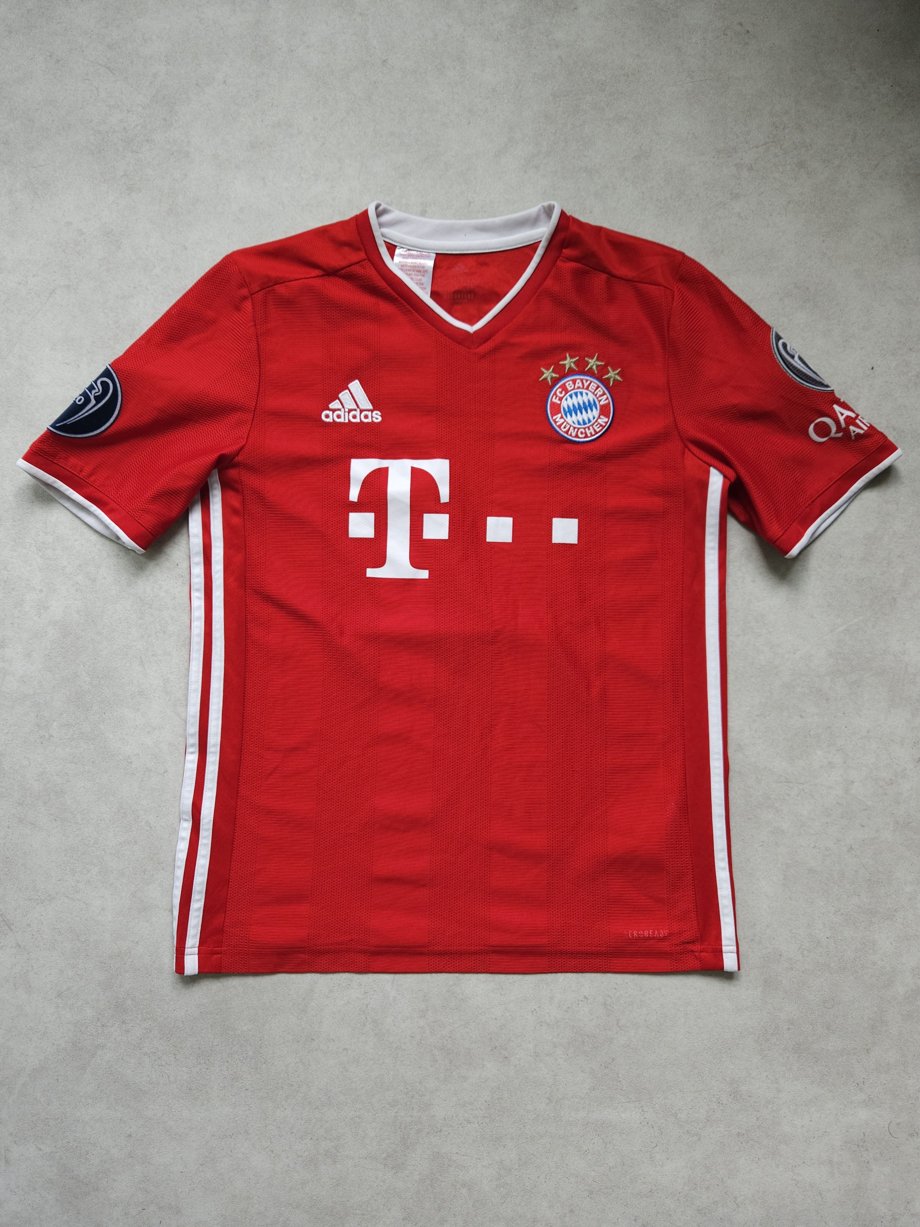 Adidas Bayern Munich 2019-2020 home jersey #7 Serge Gnabry Size US S / EU 44-46 / 1 - 2 Thumbnail
