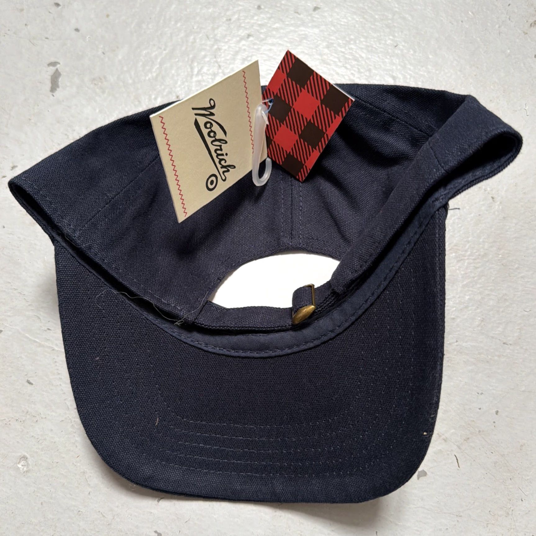 Vintage Woolrich x Target Logo Baseball Cap Hat NWT Unisex Adults One Size Blue Heritage Vintage Collaboration Mens Womens Boys Girls Size ONE SIZE - 2 Thumbnail