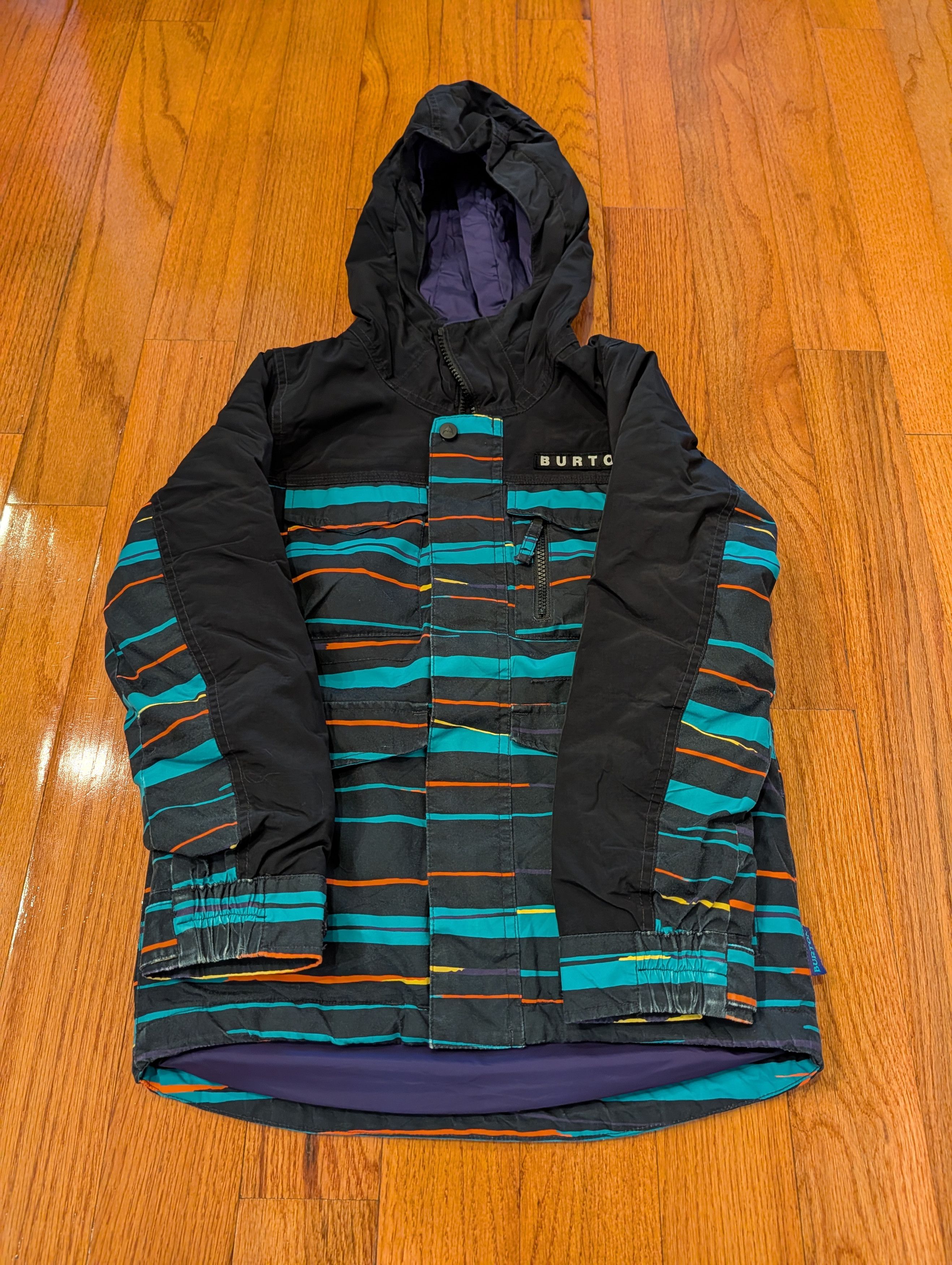 Burton Burton Jacket Boys X-Small 6/7 Insulated Hooded Snowboard Size US XS / EU 42 / 0 - 1 Thumbnail