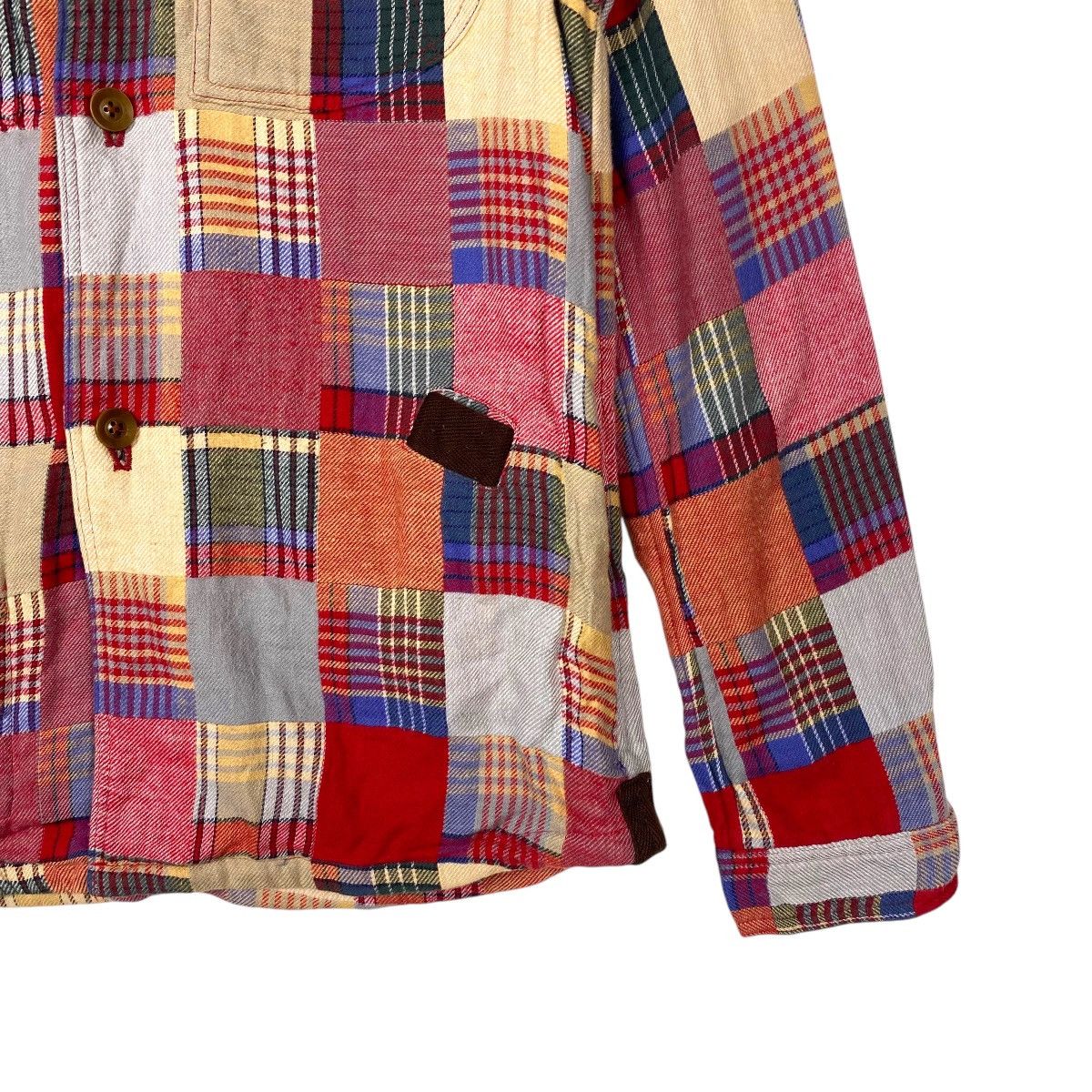 Paul Smith × R.Newbold 💥R.NEWBOLD PAUL SMITH PATCHWORK WORKER SHIRT Size US M / EU 48-50 / 2 - 4 Thumbnail