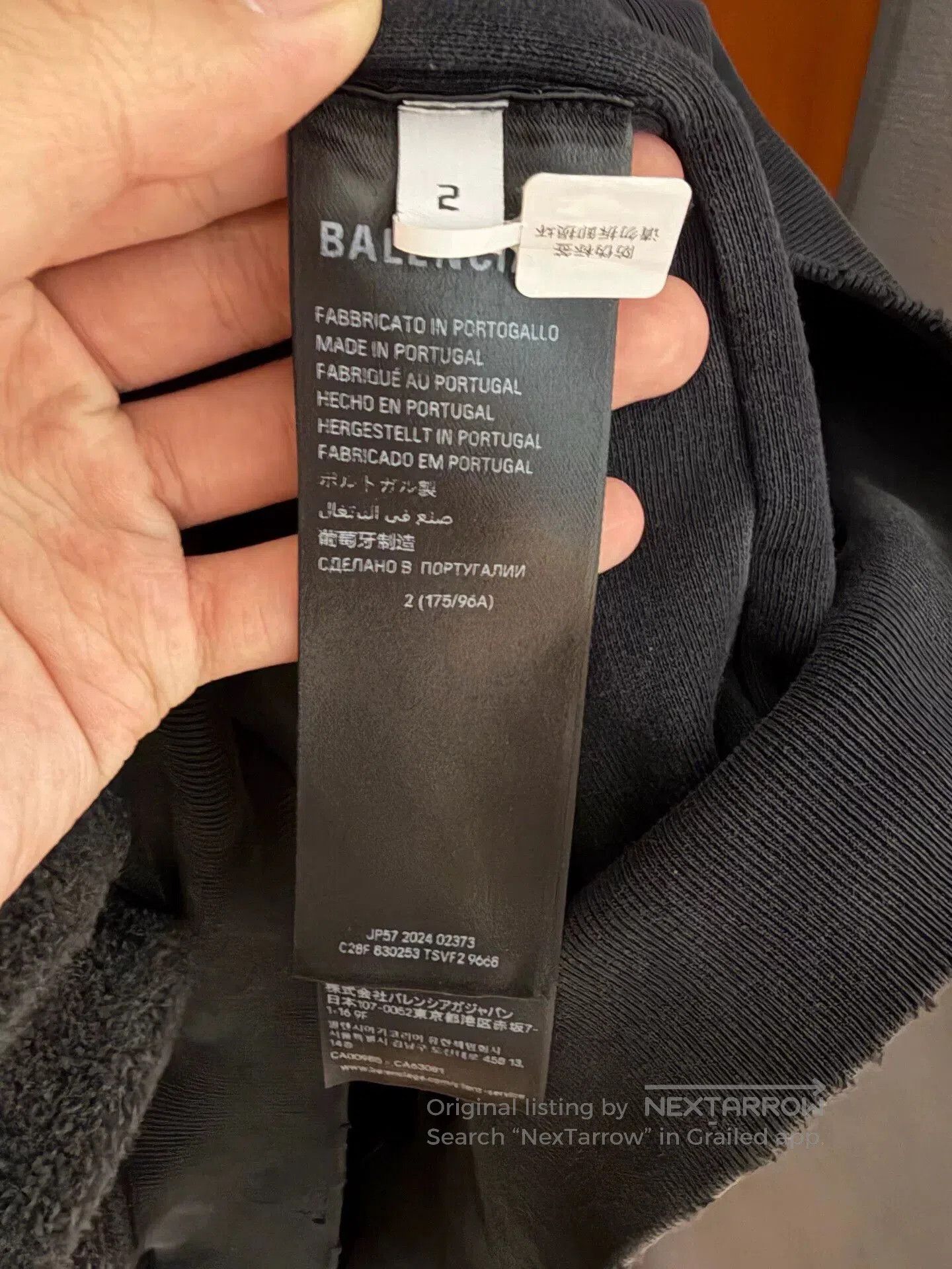 Balenciaga balenciaga wave embroidered hooded sweatshirt. Size US XXL / EU 58 / 5 - 4 Thumbnail