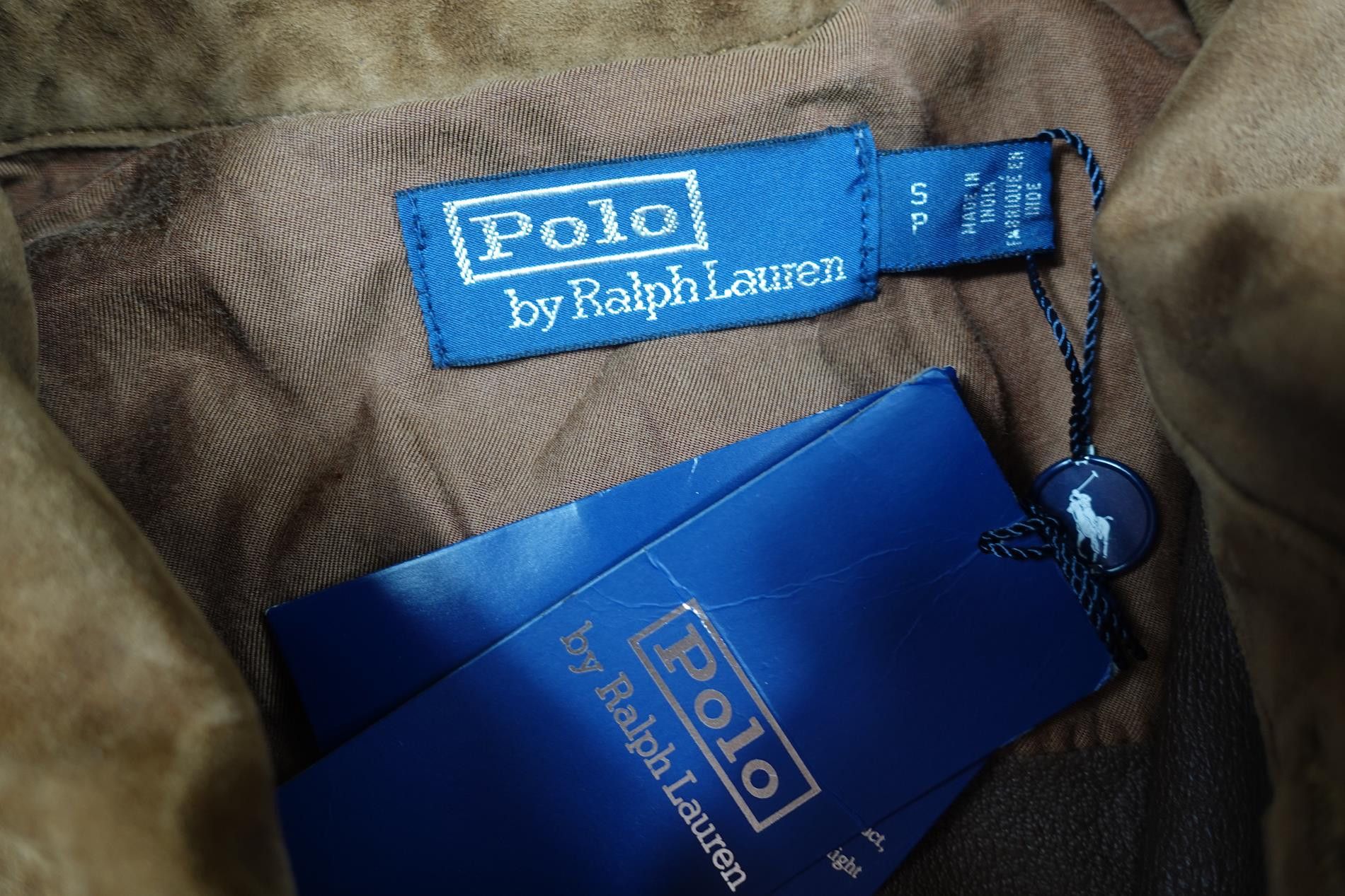 Polo Ralph Lauren Polo Ralph Lauren Jacket Overshirt Leather Safari NWT S Size US S / EU 44-46 / 1 - 3 Thumbnail