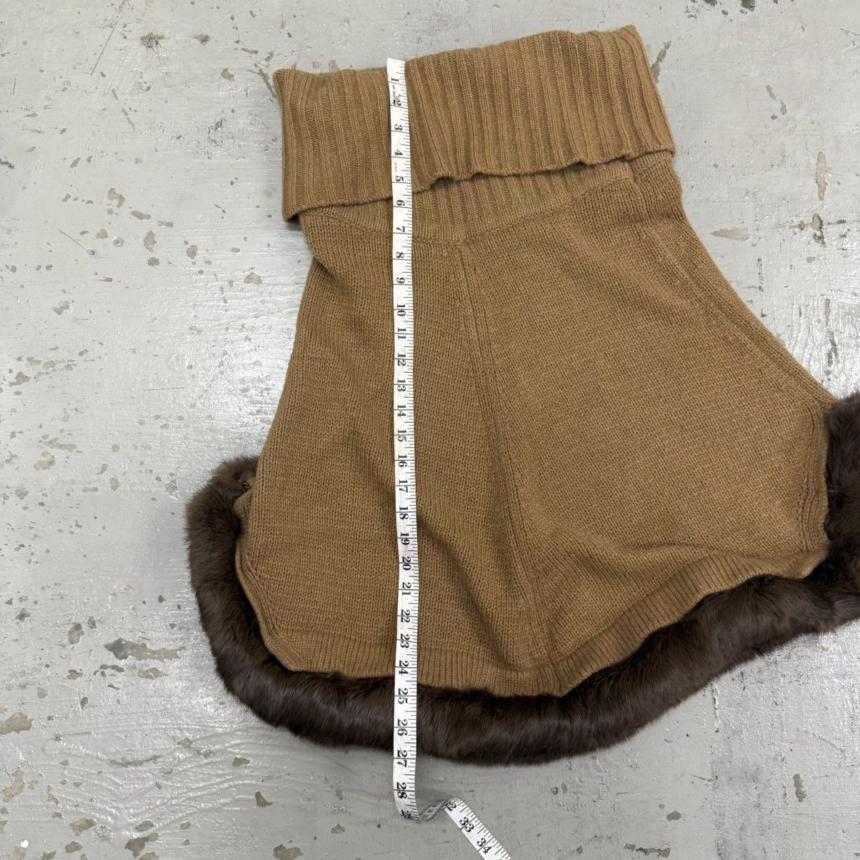 Other Estnation Knit Rabbit Fur Midi Skirt Size 30" / US 8 / IT 44 - 13 Thumbnail