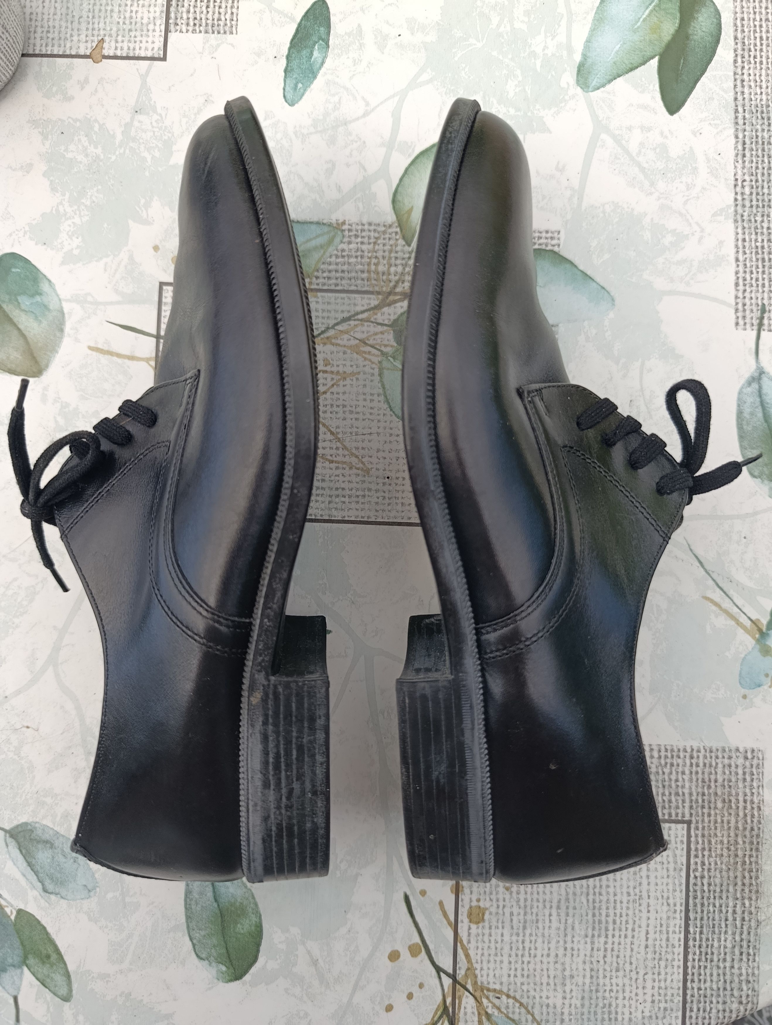 Other Chaussures Derby en cuir noir - Made in Belgique - T.41 Size US 8 / EU 41 - 4 Thumbnail