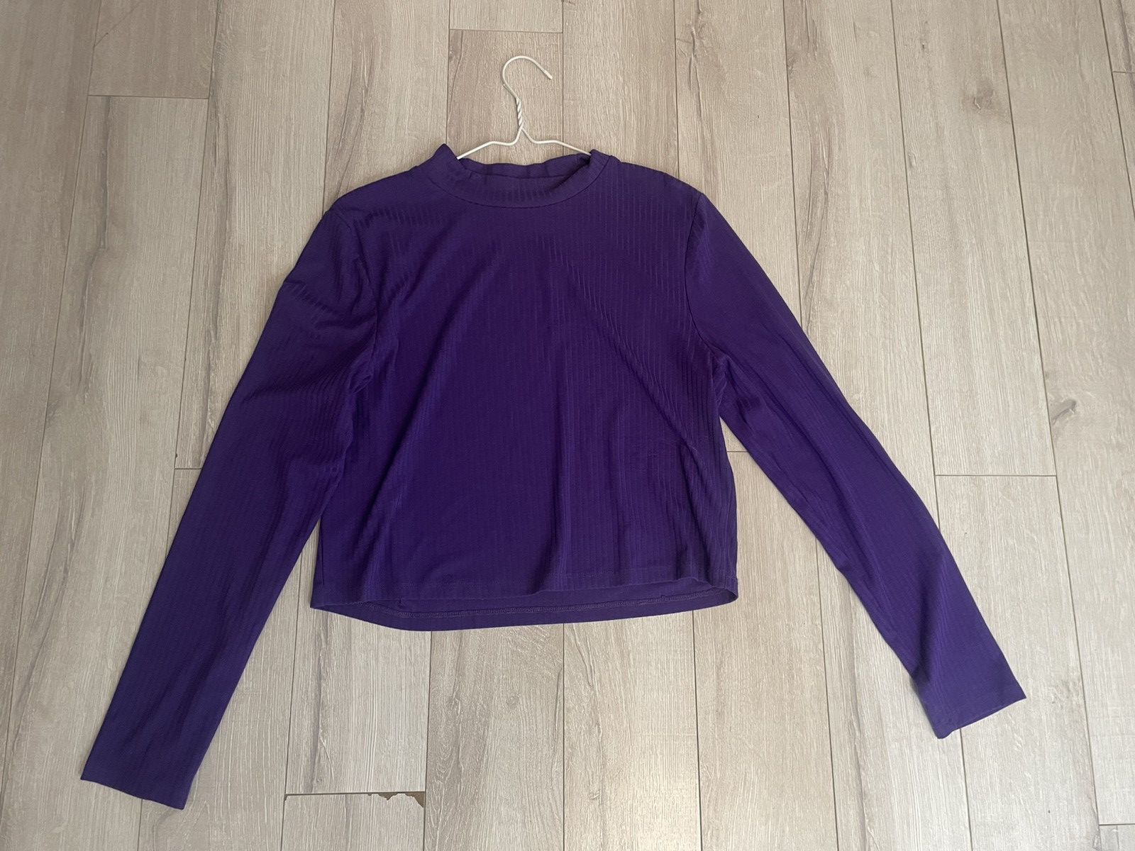 Primark Purple Long Sleeve Shirt Size M / US 6-8 / IT 42-44 - 2 Thumbnail