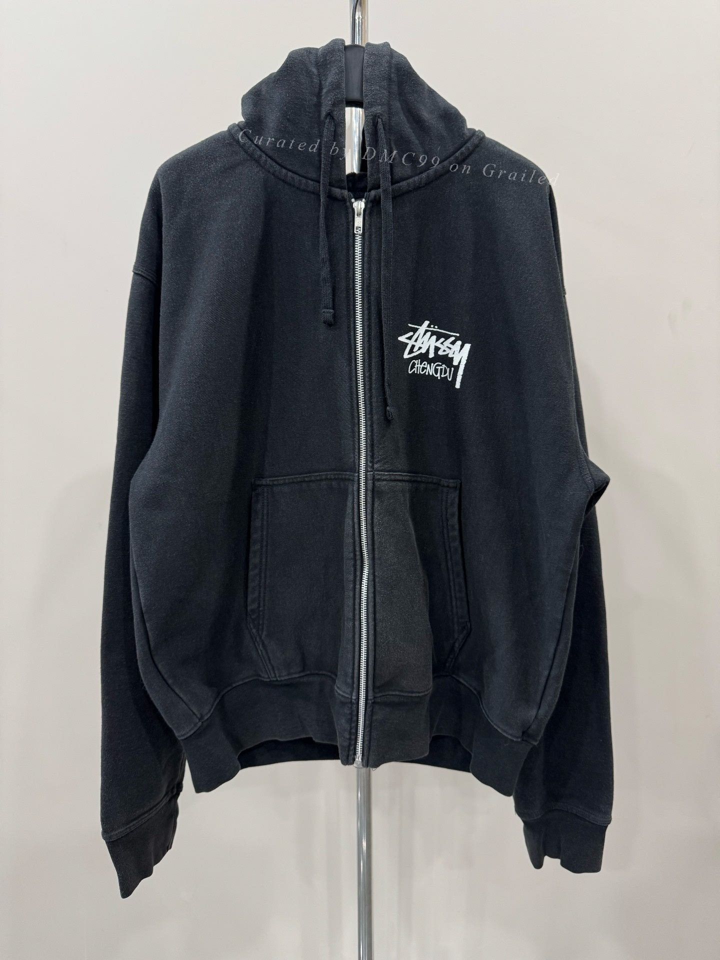 Stussy Stussy Outline Zip Hoodie | Grailed