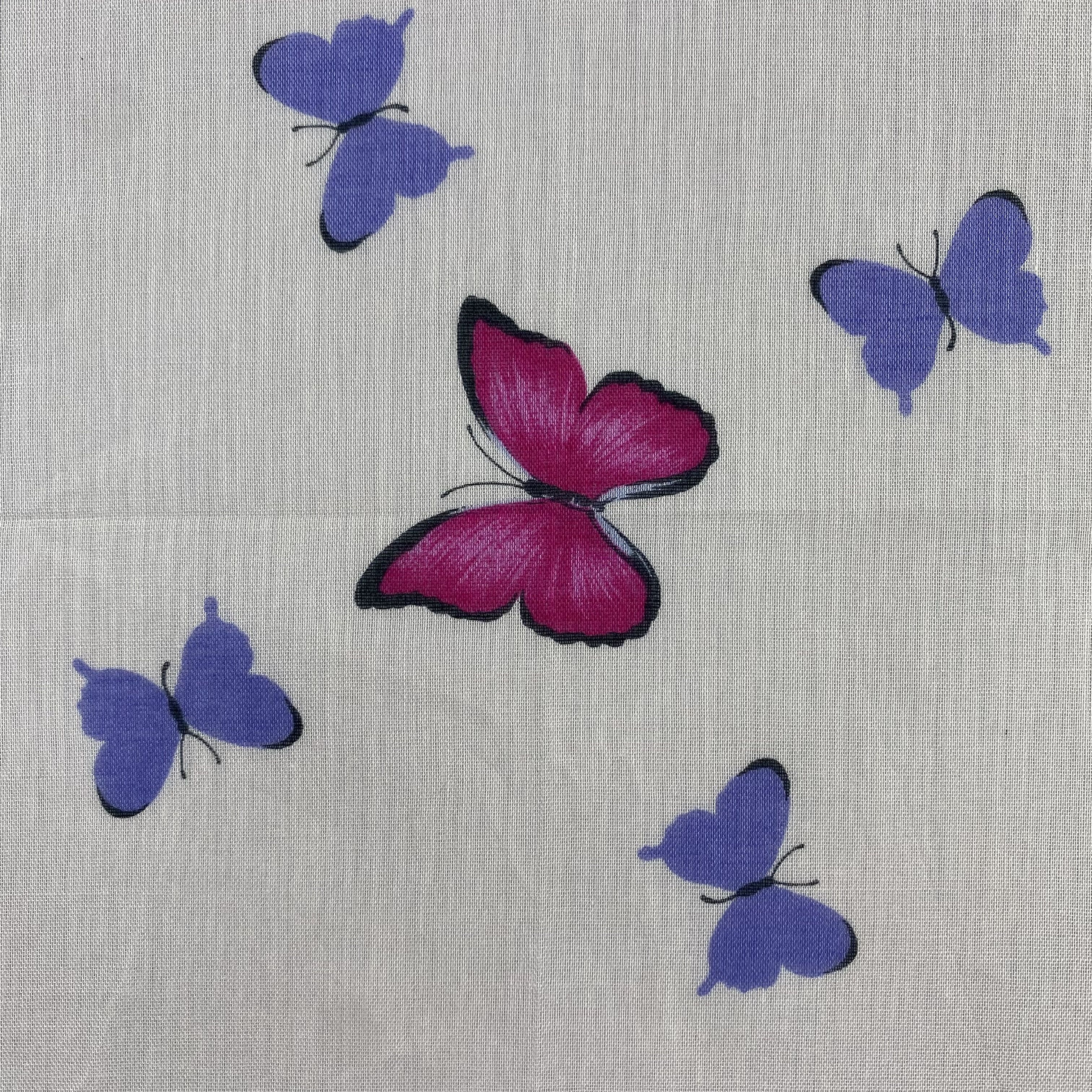 Hanae Mori × Vintage Hanae Mori Bandana/ Handkerchief / Neckerchief Size ONE SIZE - 4 Thumbnail
