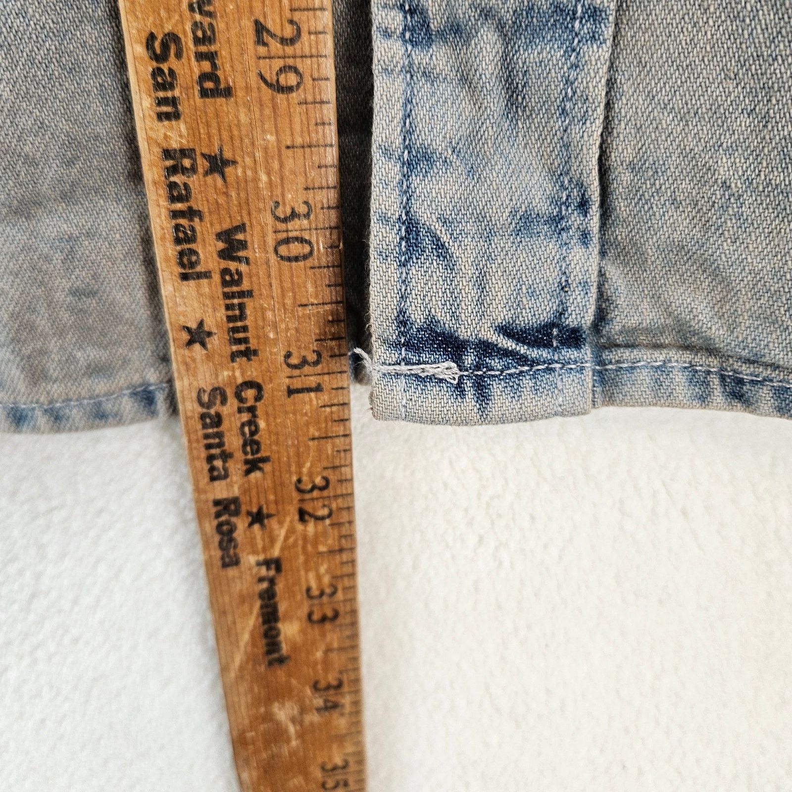 Levi's LEVI'S MEN'S XXL RARE DISTRESSED RELAXED WESTERN SHIRT NWT Size US XXL / EU 58 / 5 - 5 Thumbnail