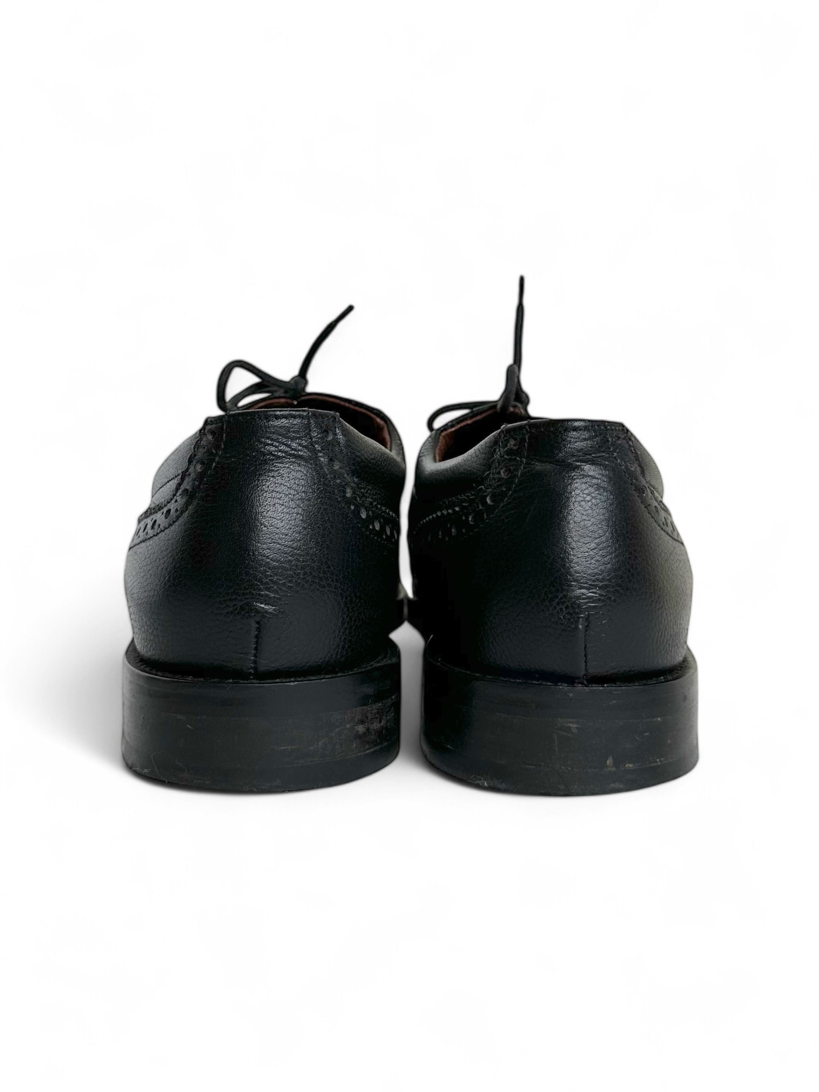 Vintage Vintage Barkelman Black Brogue Shoes Size US 11 / EU 44 - 6 Thumbnail
