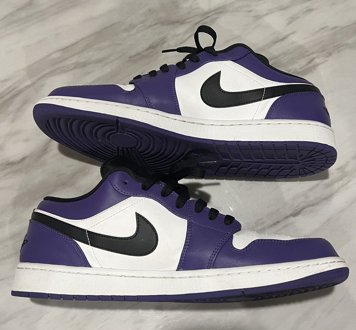 Jordan Brand × Nike 2020 Air Jordan 1 Low 'Court Purple' Size US 13 / EU 46 - 2 Thumbnail