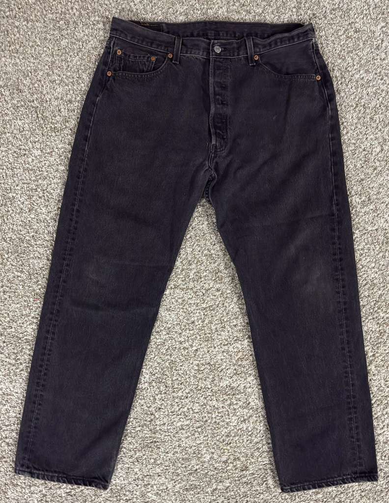 Levi's VTG Levi’s 501 Denim Black Jeans 1996 501-0660 Men’s 38x30 Size US 38 / EU 54 - 2 Thumbnail