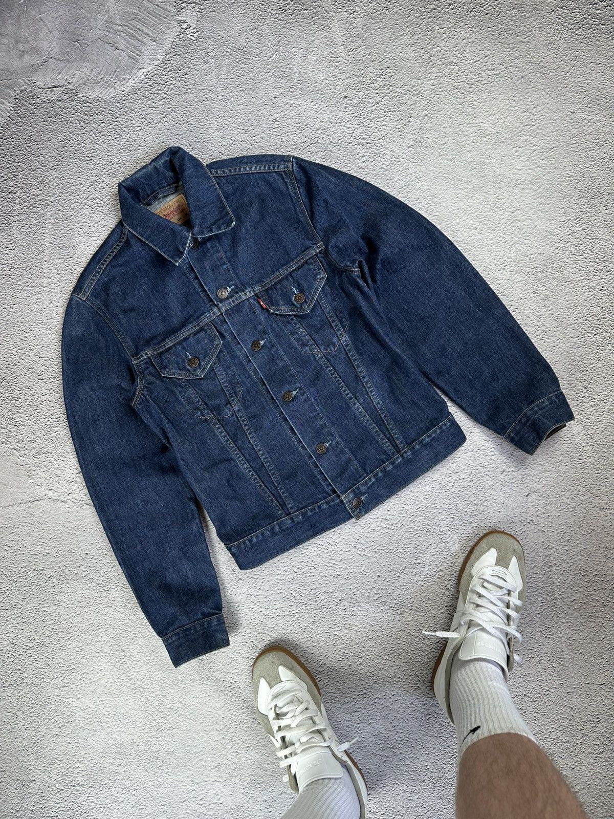 Levi's Levi’s 70500‑04 “Trucker” Denim Jacket Vintage 90s Old Money Size M / US 6-8 / IT 42-44 - 3 Thumbnail