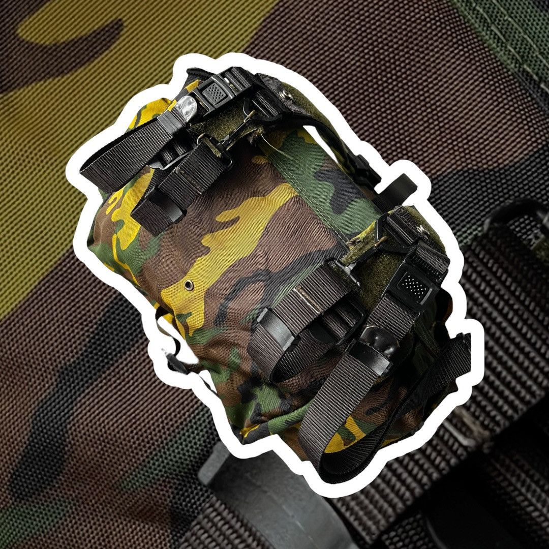 Other Woodland Camo Tactical Army Mil-Surplus Combat Backpack Size ONE SIZE - 5 Thumbnail