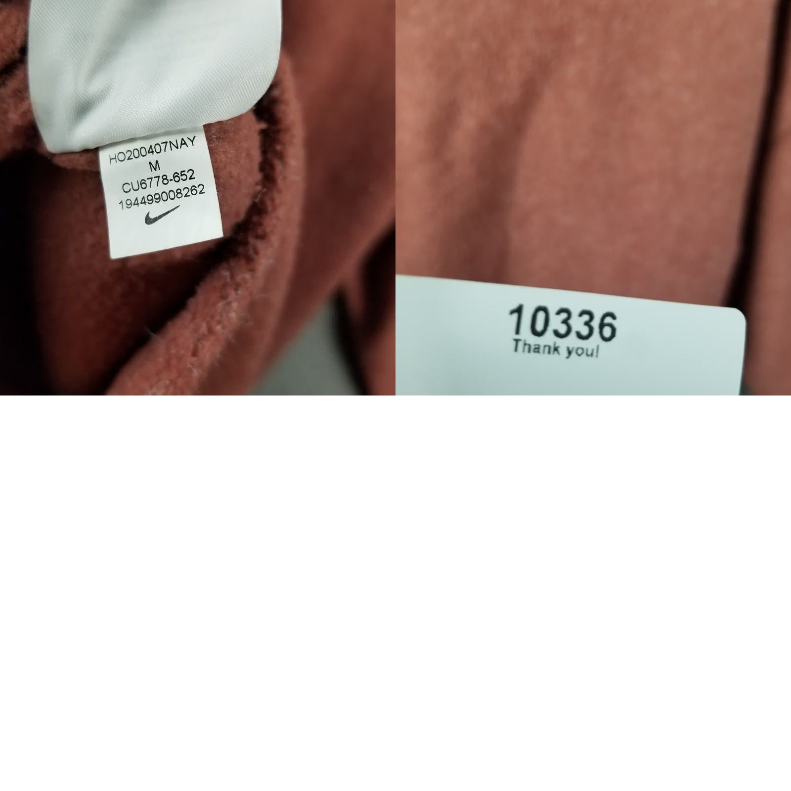 Nike Nike Therma Cozy Cowl Pullover Fleece Long Sleeve Sweatshirt Women M Red CU6778 Size M / US 6-8 / IT 42-44 - 8 Thumbnail