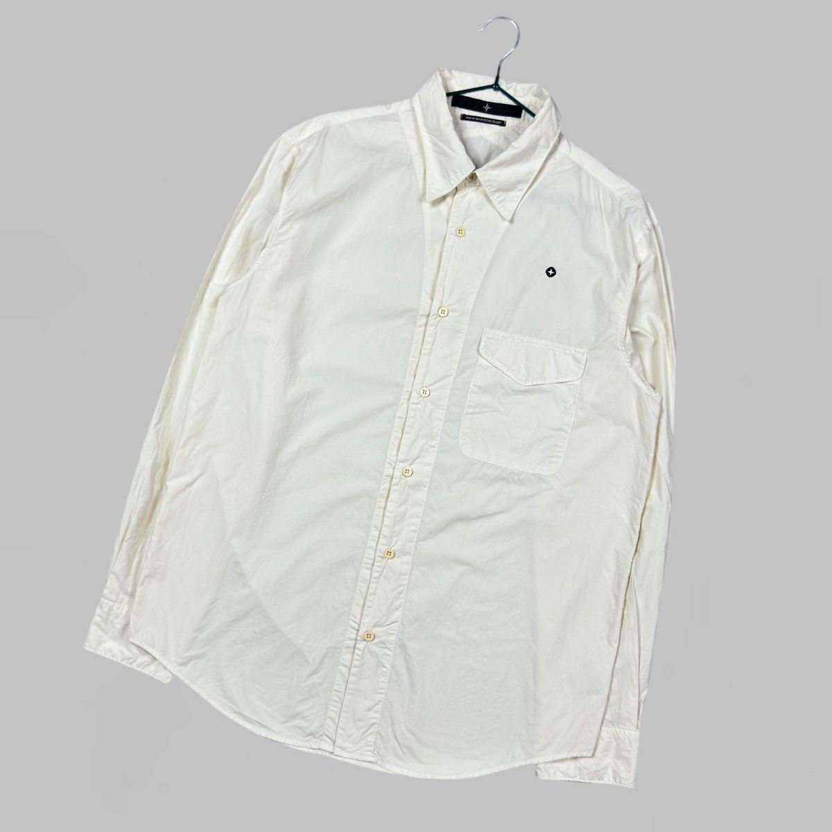 Stone Island STONE ISLAND EMBROIDERED STAR VINTAGE SHIRT SIZE L Size US L / EU 52-54 / 3 - 2 Thumbnail