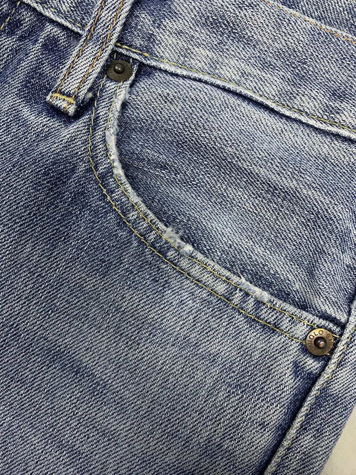 Undercover × Uniqlo Vintage Uniqlo S002 Blue Wash Distressed Grunge Jeans Size US 29 - 6 Thumbnail