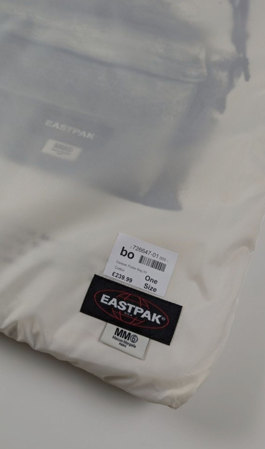 Maison Margiela Maison Margiela Off-White Eastpak Oversize Poster Backpack Size ONE SIZE - 5 Thumbnail
