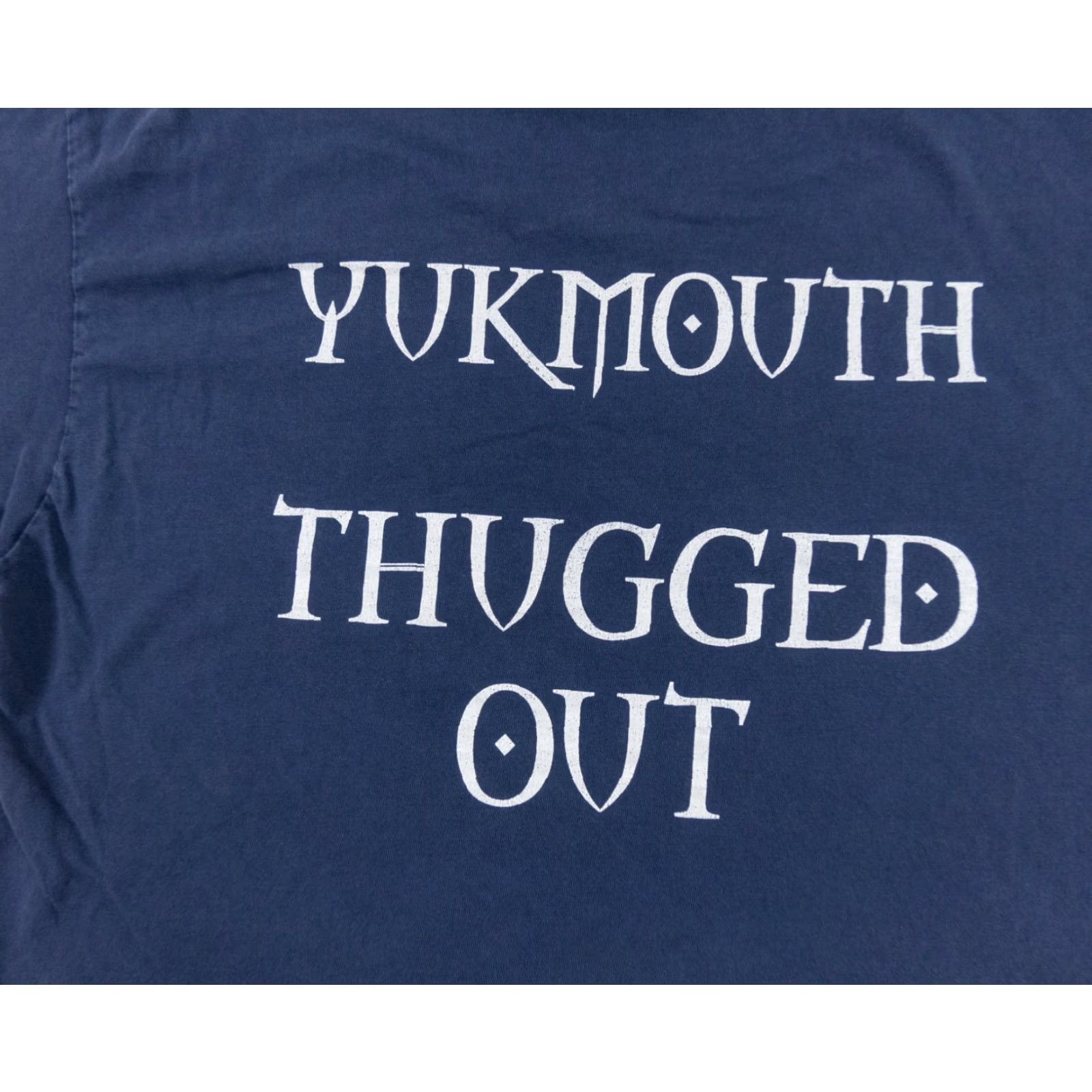 Area VINTAGE Yukmouth Shirt Mens XL Blue Hip Hop Y2K Bay Area Rap Tee Logo Graphic Print T-Shirt Men Size US XL / EU 56 / 4 - 7 Thumbnail
