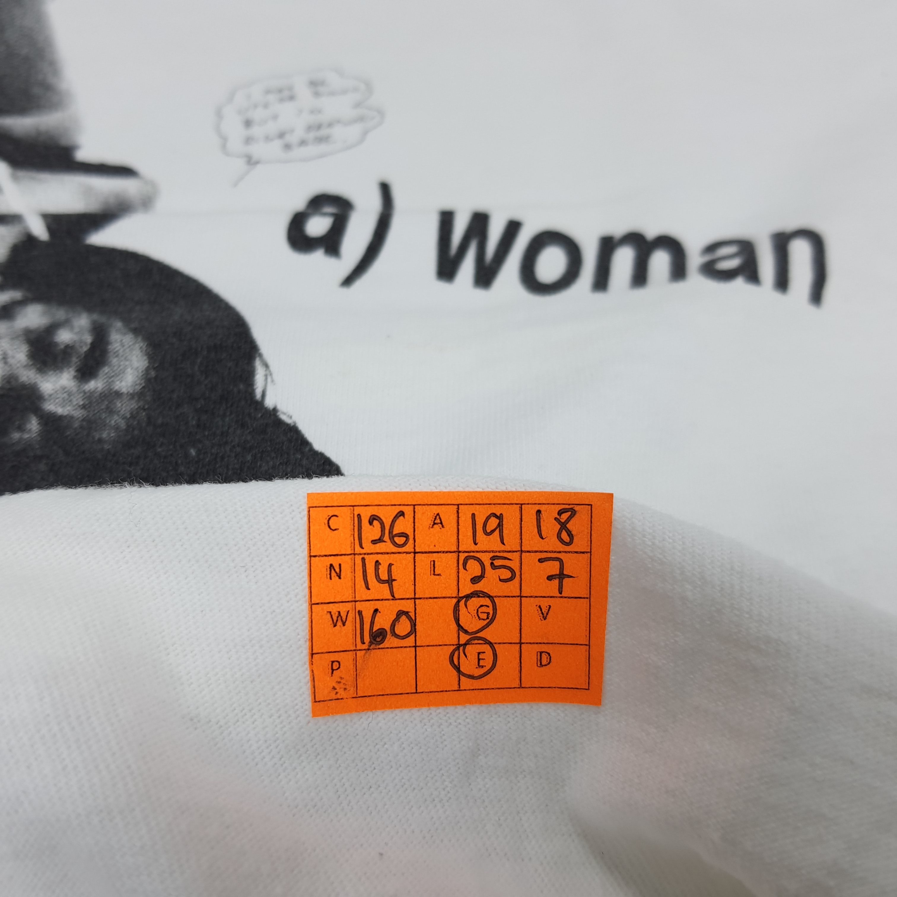 Vintage 90s Original Vintage CG Design Photo Picture T-shirt C126N14 Size US M / EU 48-50 / 2 - 6 Thumbnail