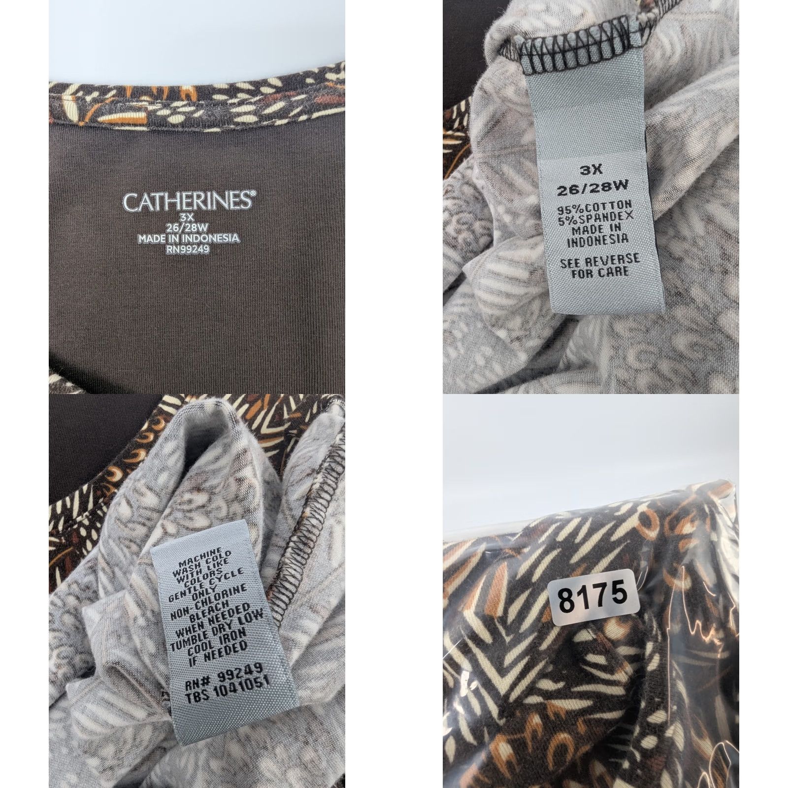 Vintage Catherines T-Shirt Size XXL / US 16-18 / IT 52-54 - 8 Thumbnail