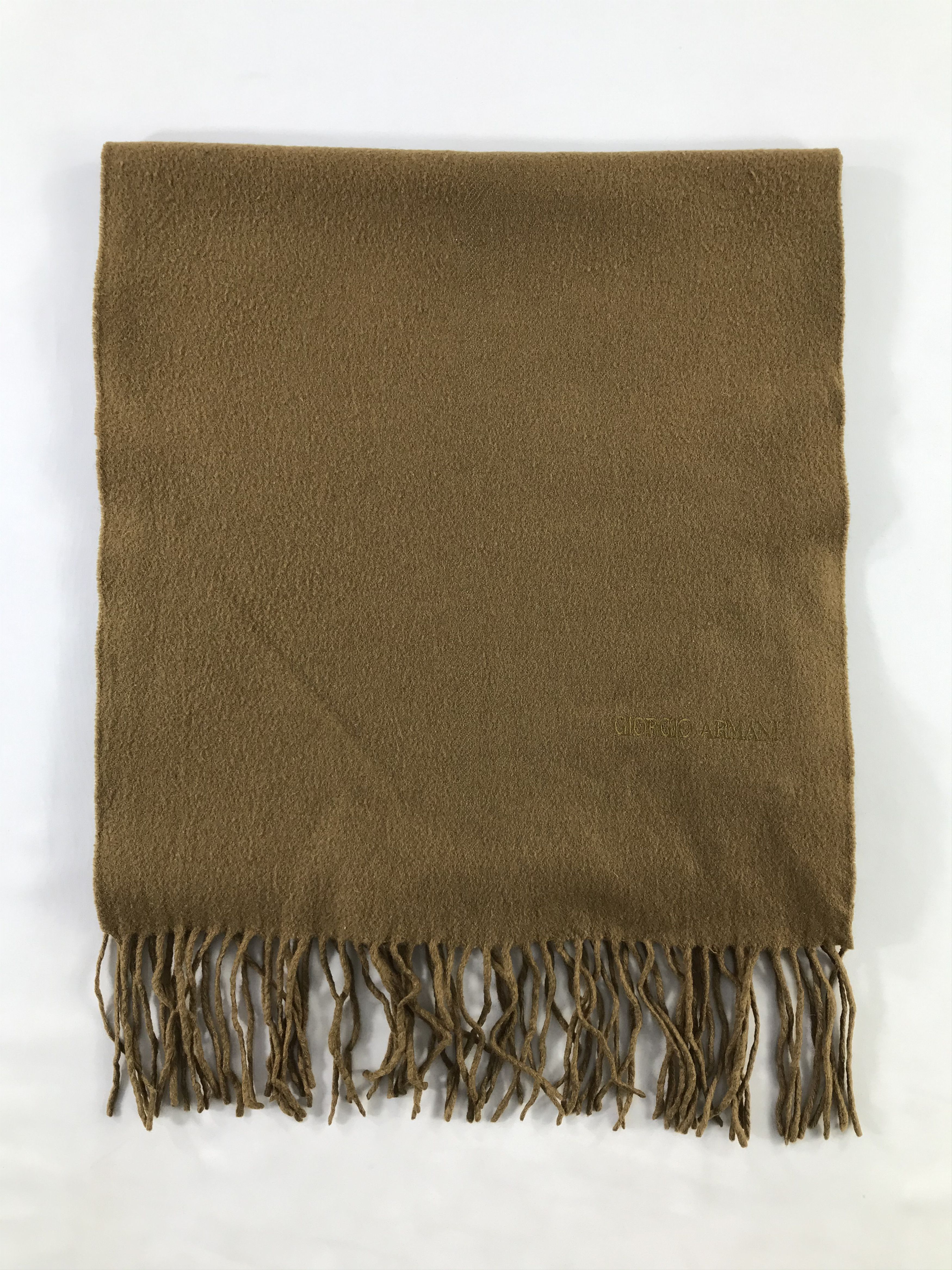 Giorgio Armani × Vintage Giorgio Armani Scarf / Muffler / Neckwear - WW1976 Size ONE SIZE - 2 Thumbnail