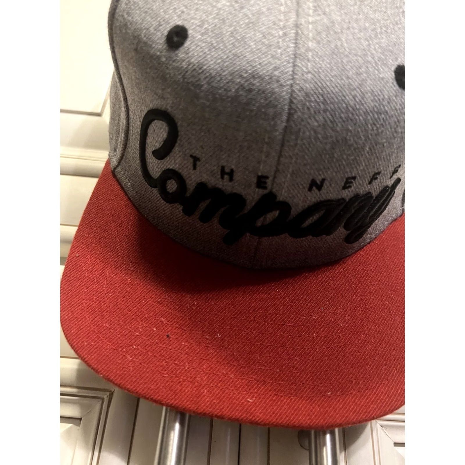 Vintage Neff Black/Gray Snapback Hat/Cap Adjustable Unisex Adults Size ONE SIZE - 7 Thumbnail