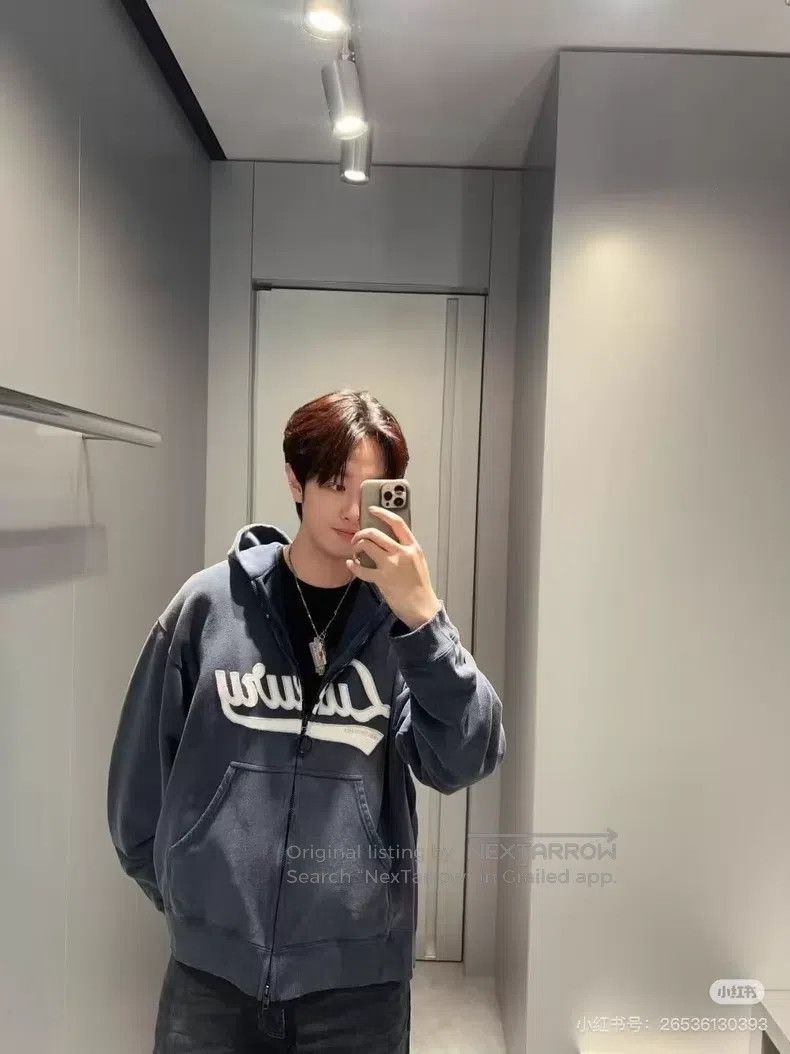 Balenciaga Balenciaga Embroidery logo zip-up hoodie Size US XS / EU 42 / 0 - 5 Thumbnail