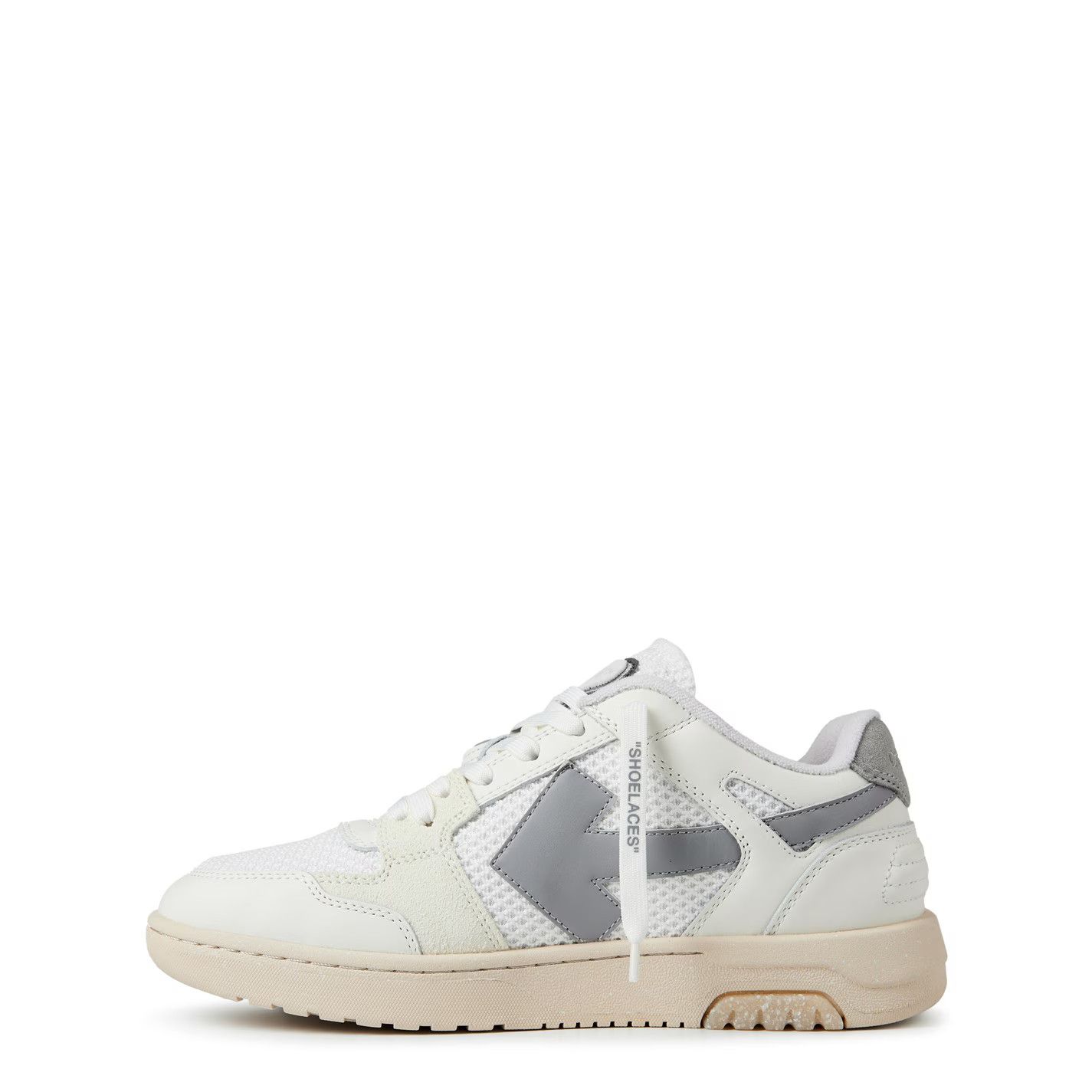 Off-White o1g2r1mq0226 Slim Low Trainers in White & Grey Size US 6 / EU 39 - 4 Thumbnail